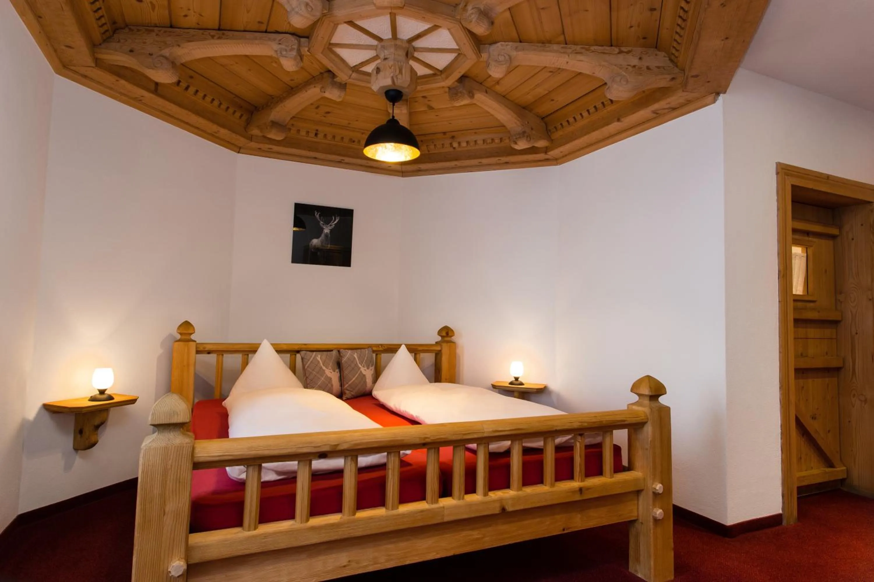 Bedroom, Bed in Gasthof zum Hirsch