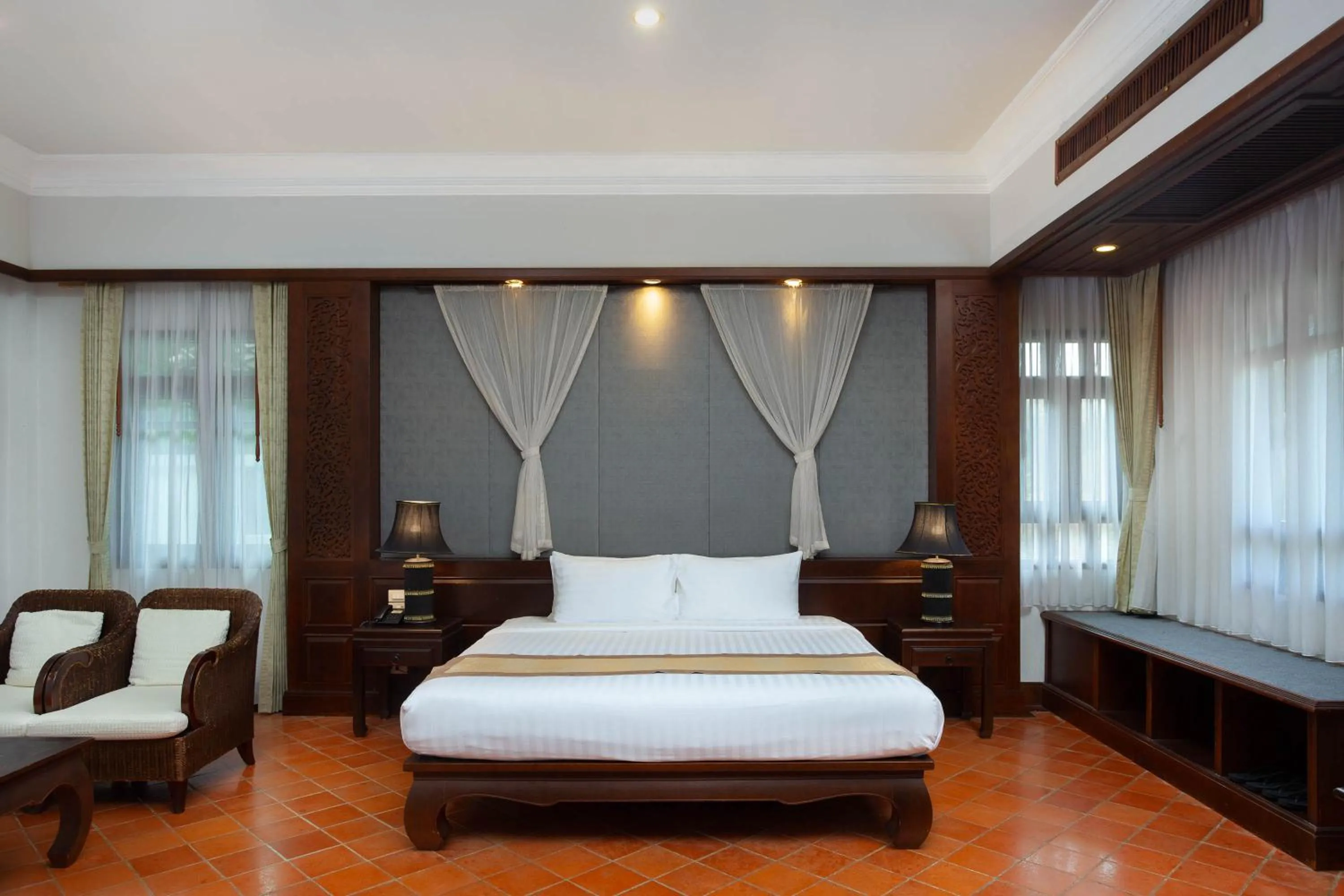 Bed in The Hotspring Beach Resort & Spa - SHA Extra Plus