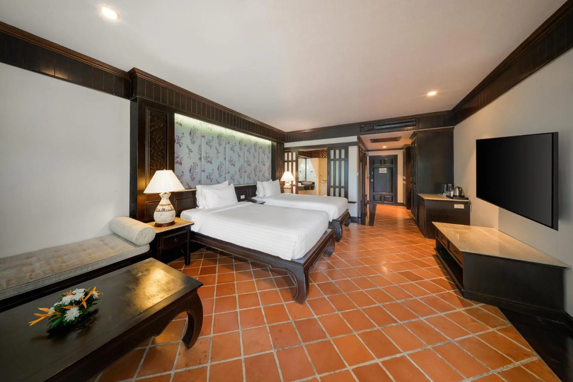 Bed in The Hotspring Beach Resort & Spa - SHA Extra Plus