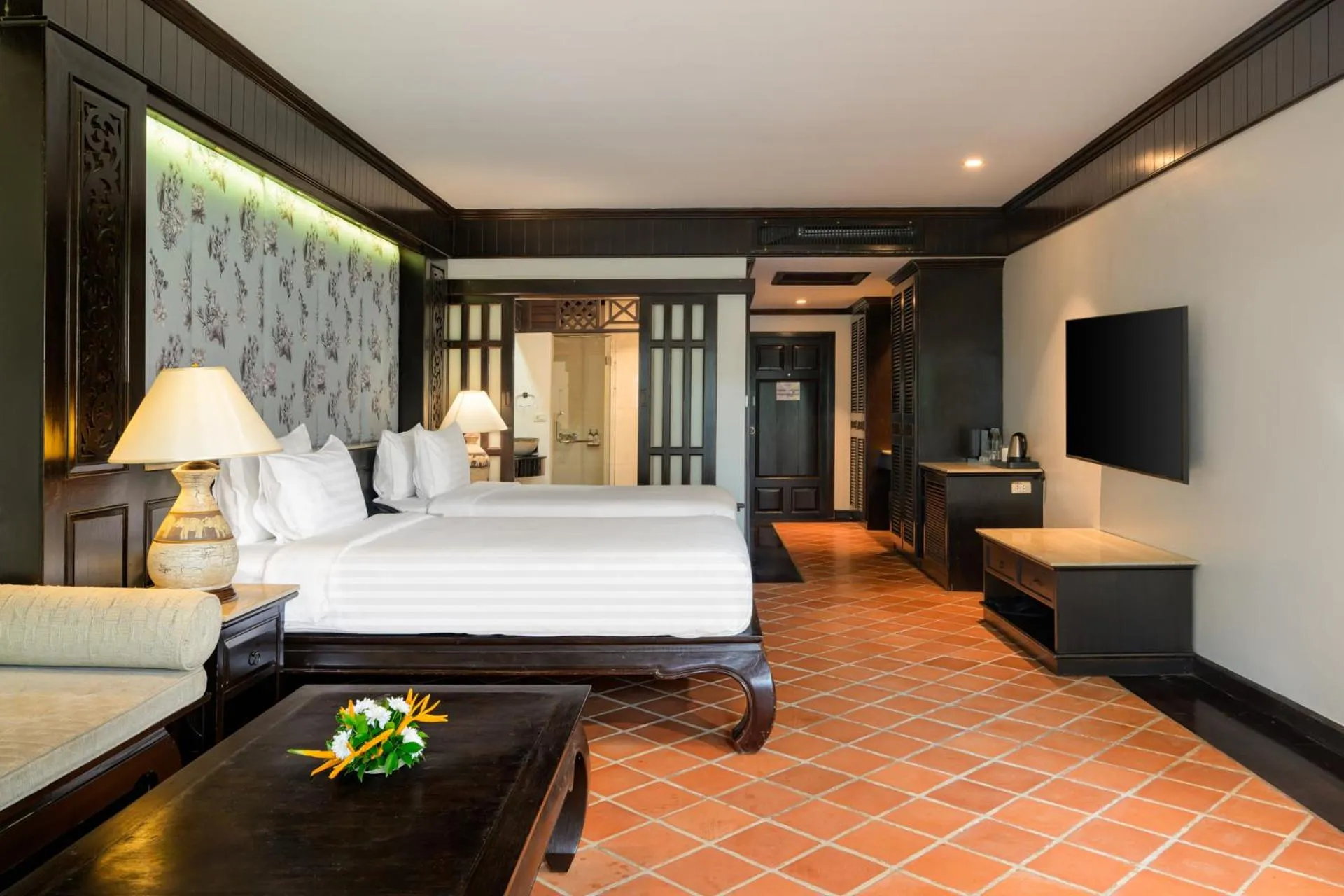 Bed in The Hotspring Beach Resort & Spa - SHA Extra Plus