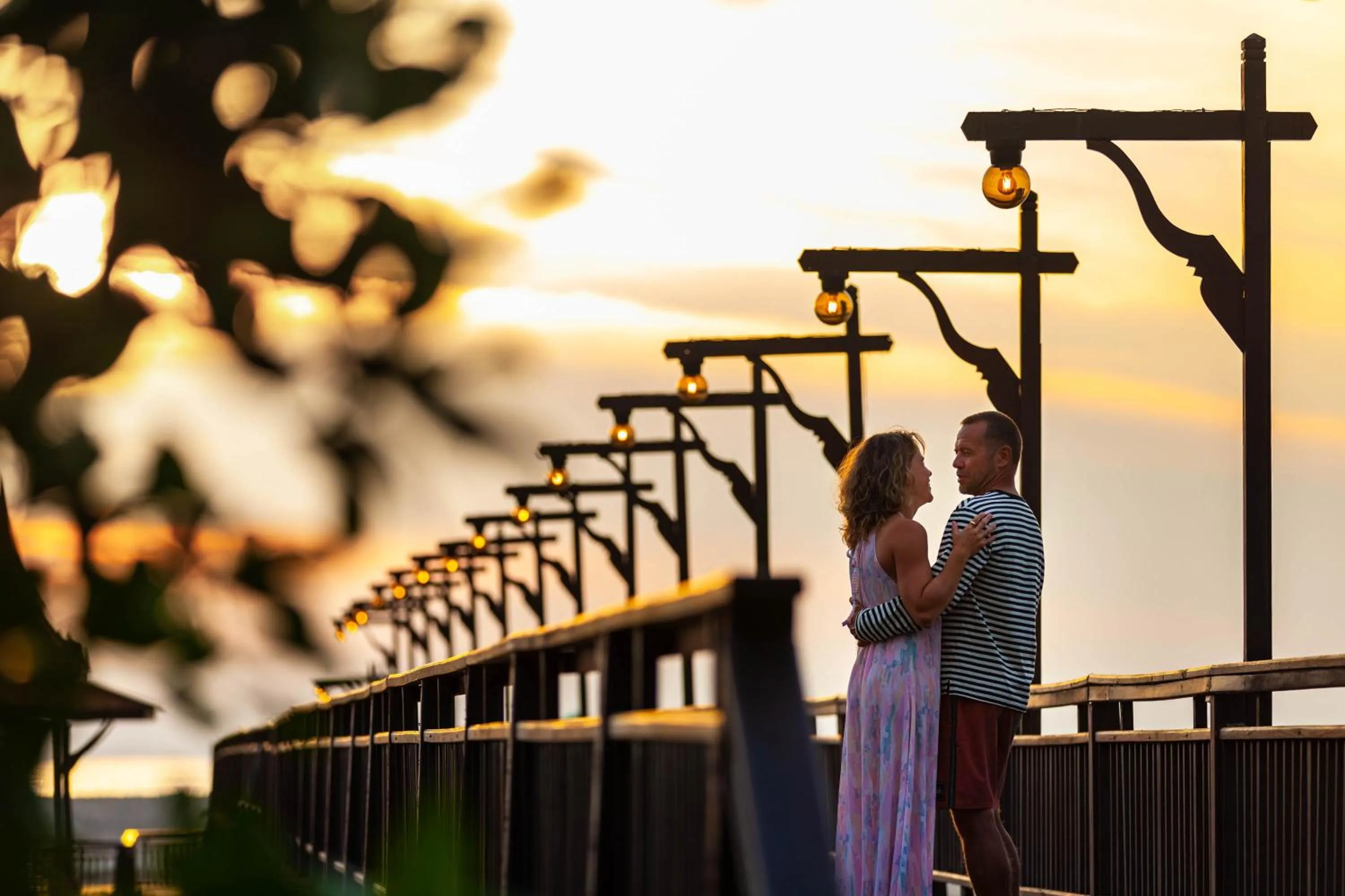 Sunset in The Hotspring Beach Resort & Spa - SHA Extra Plus