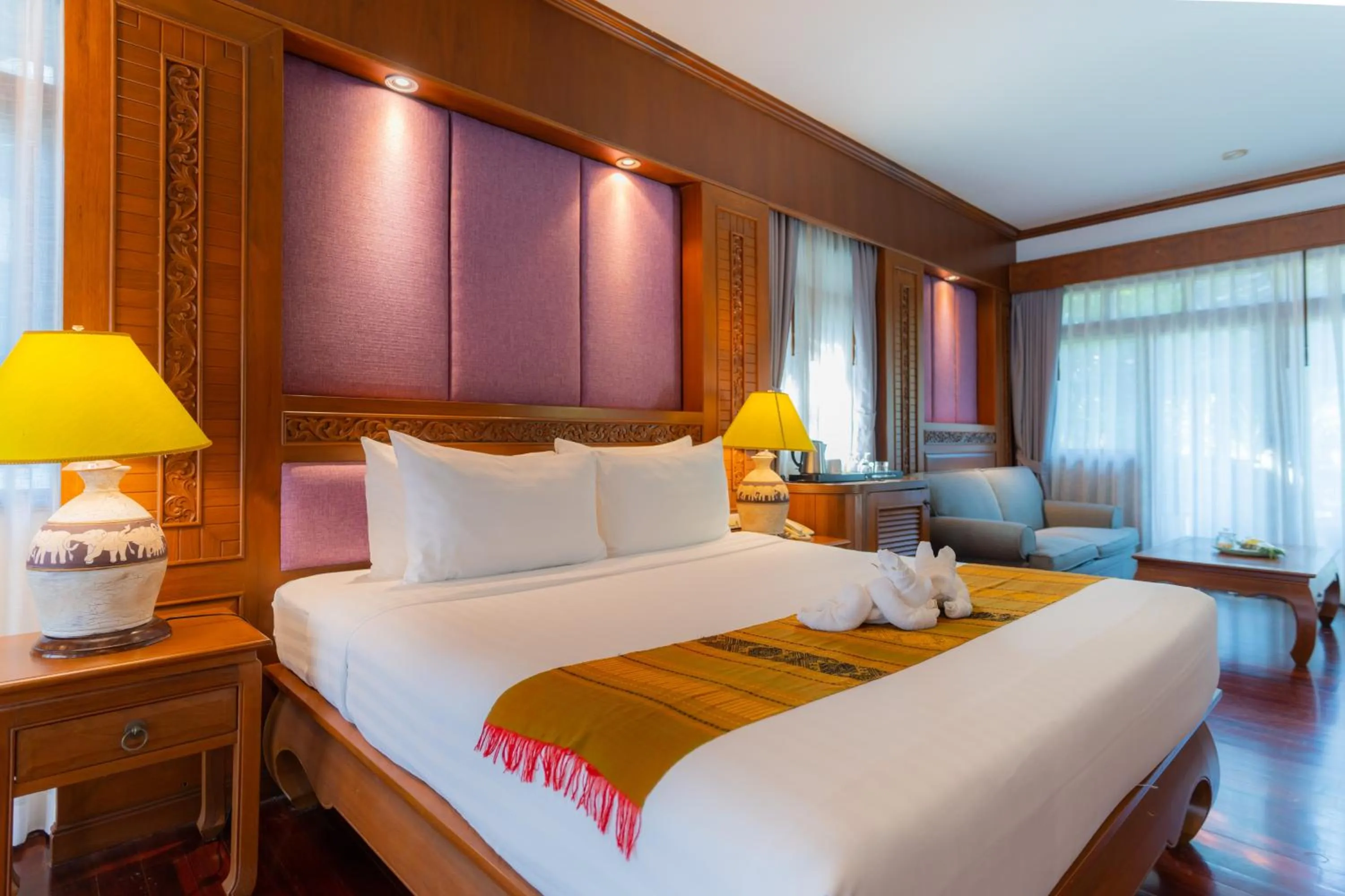 Bed in The Hotspring Beach Resort & Spa - SHA Extra Plus