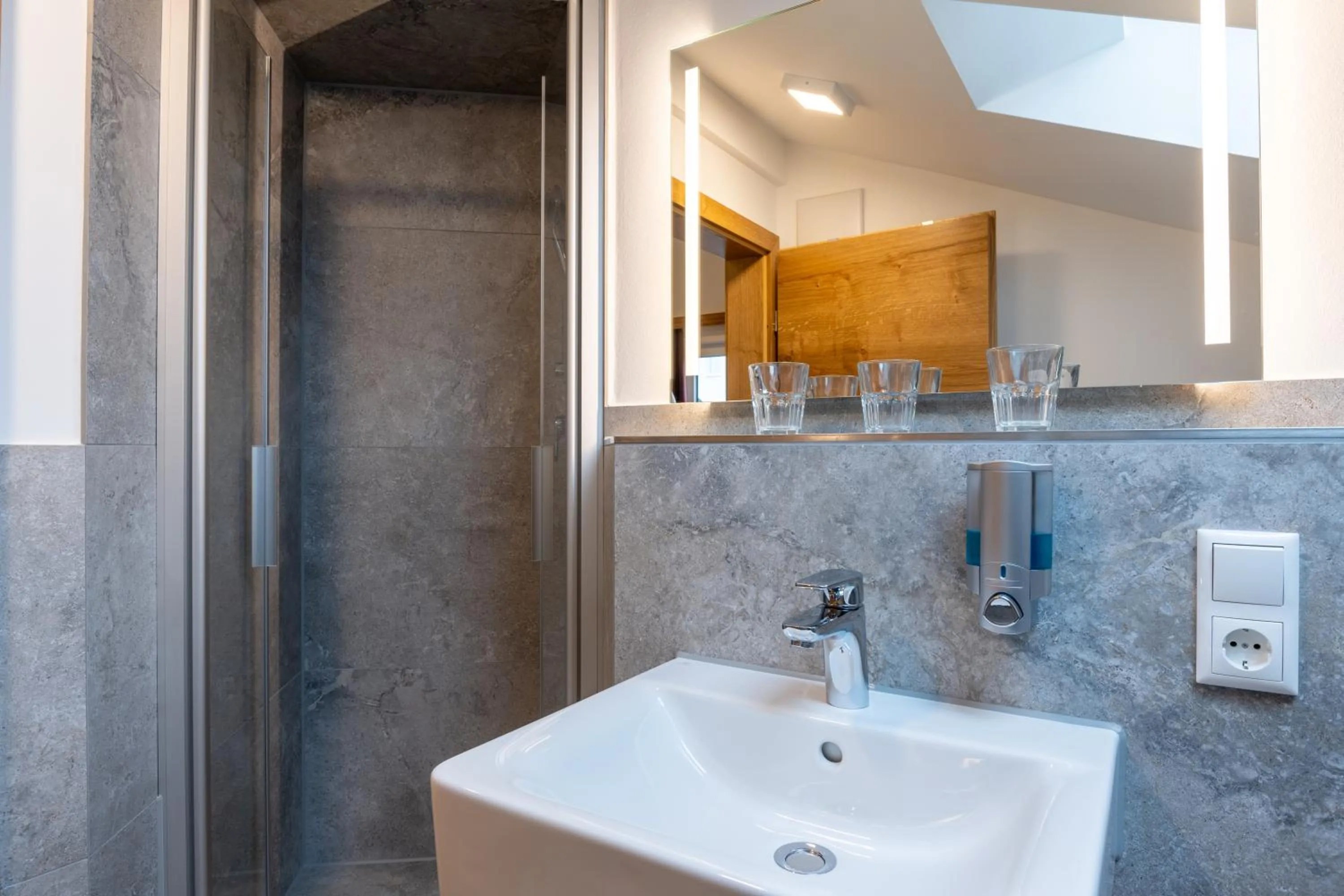 Bathroom in Landhotel Schwarzenbach - Wellness & Spa