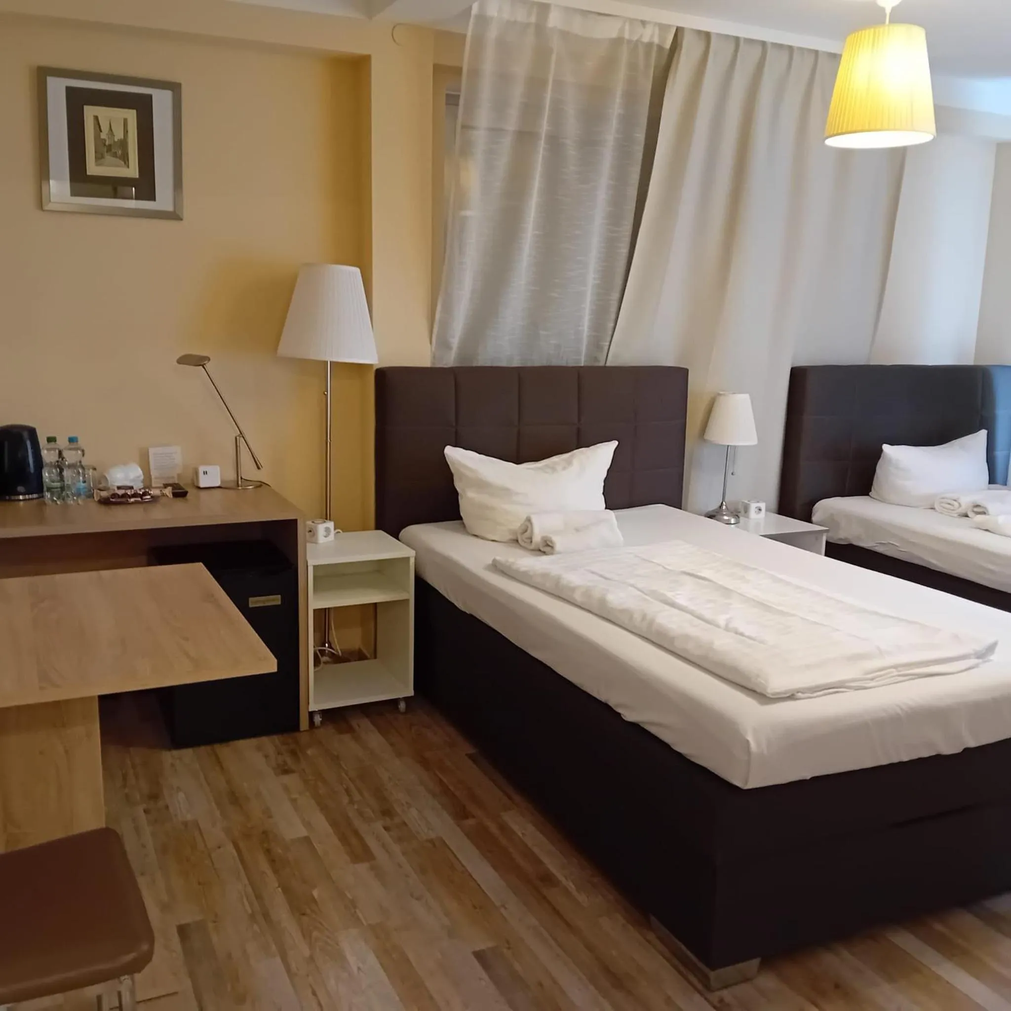 Bed in Hotel-Residenz Oberurseler Hof