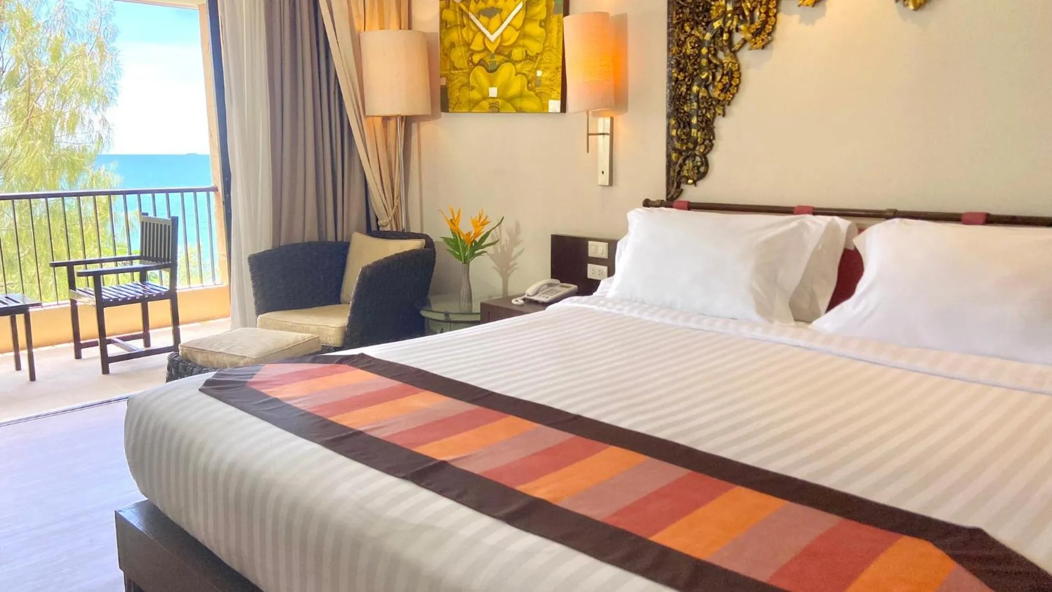 Bedroom, Bed in Garden Cliff Resort And Spa