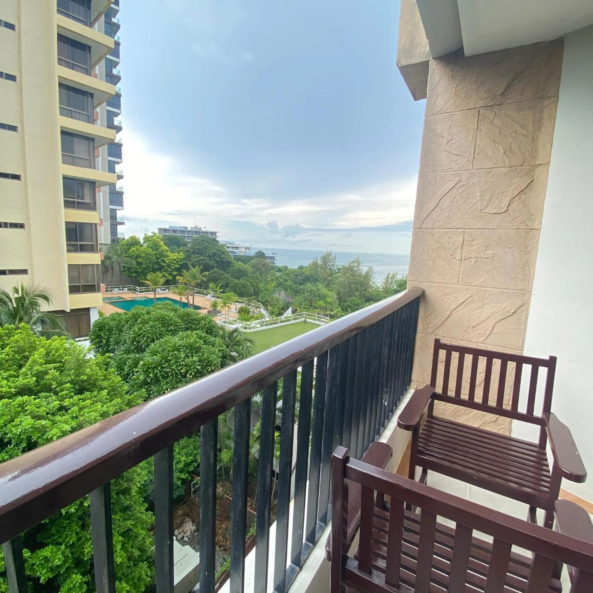 Balcony/Terrace in Garden Cliff Resort And Spa