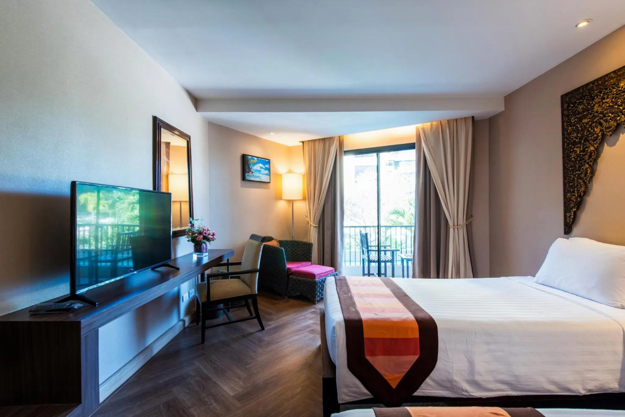 Bedroom, Bed in Garden Cliff Resort And Spa