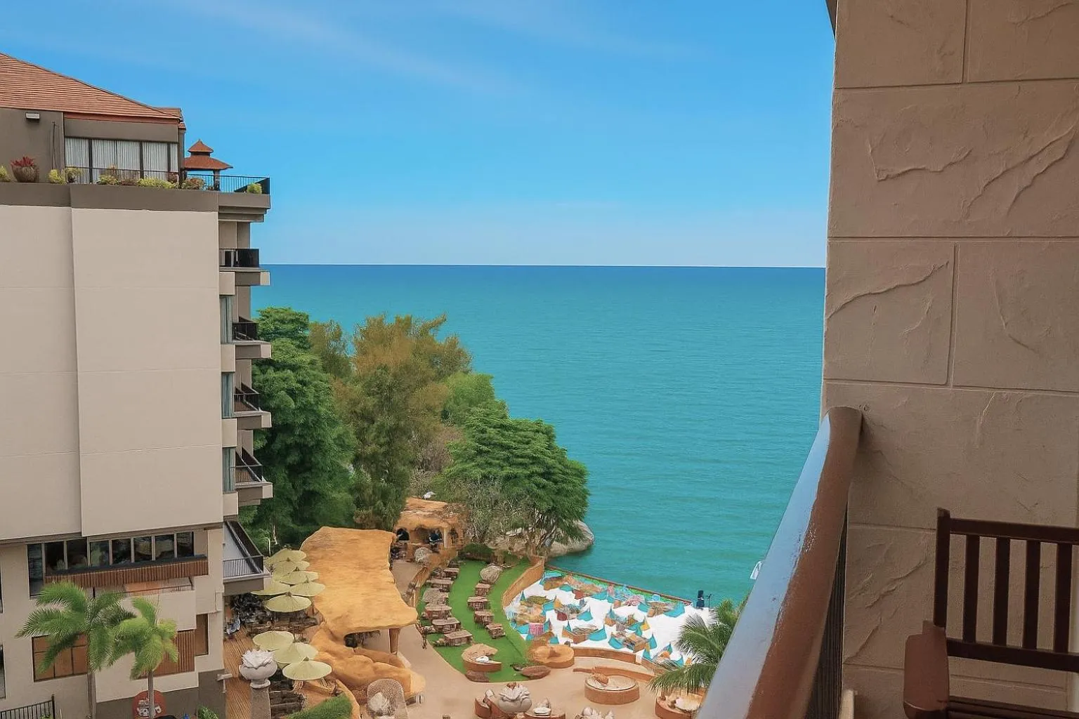 Sea view in Garden Cliff Resort And Spa