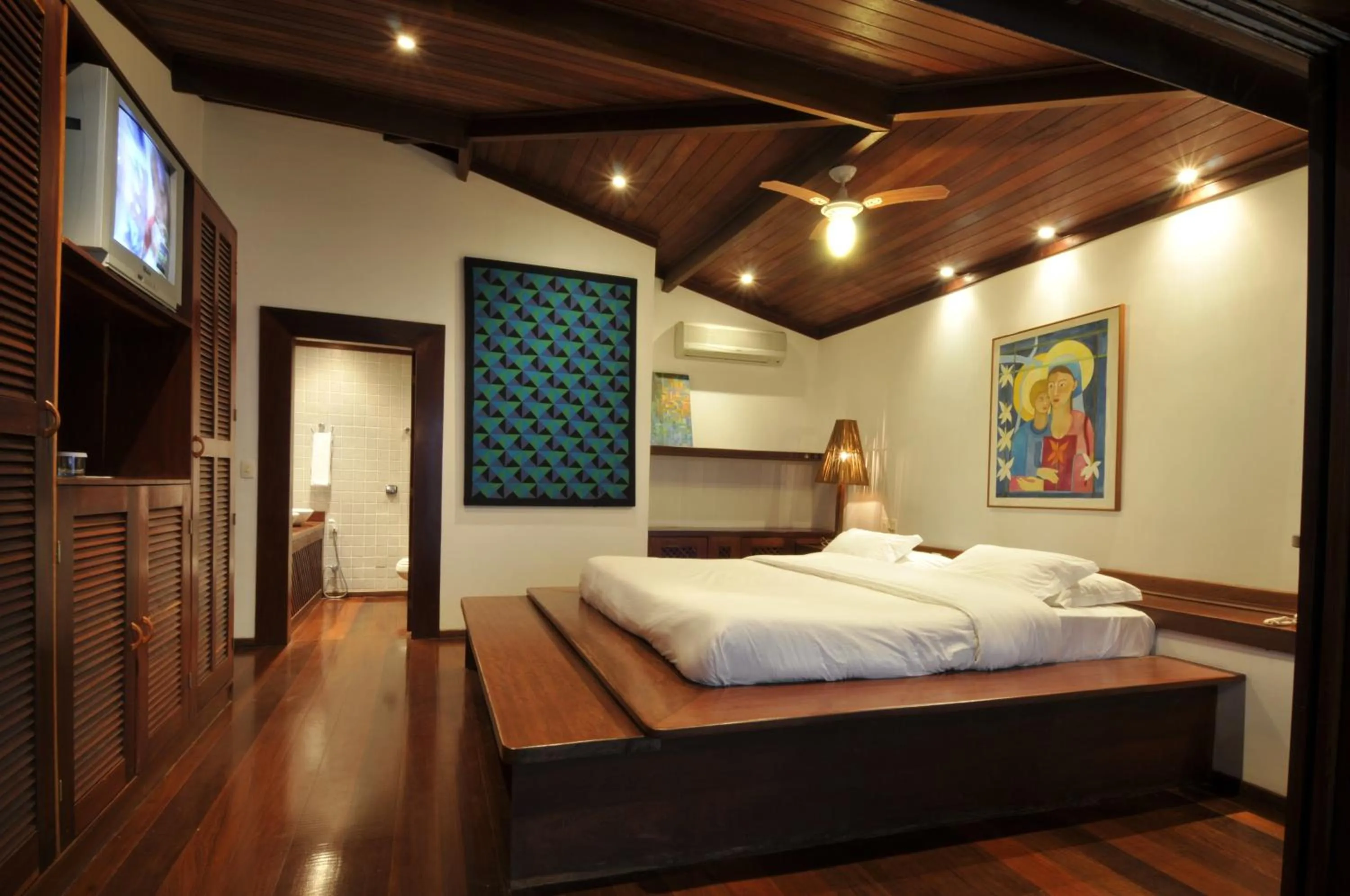 Bed in Sombra e Água Fresca Resort