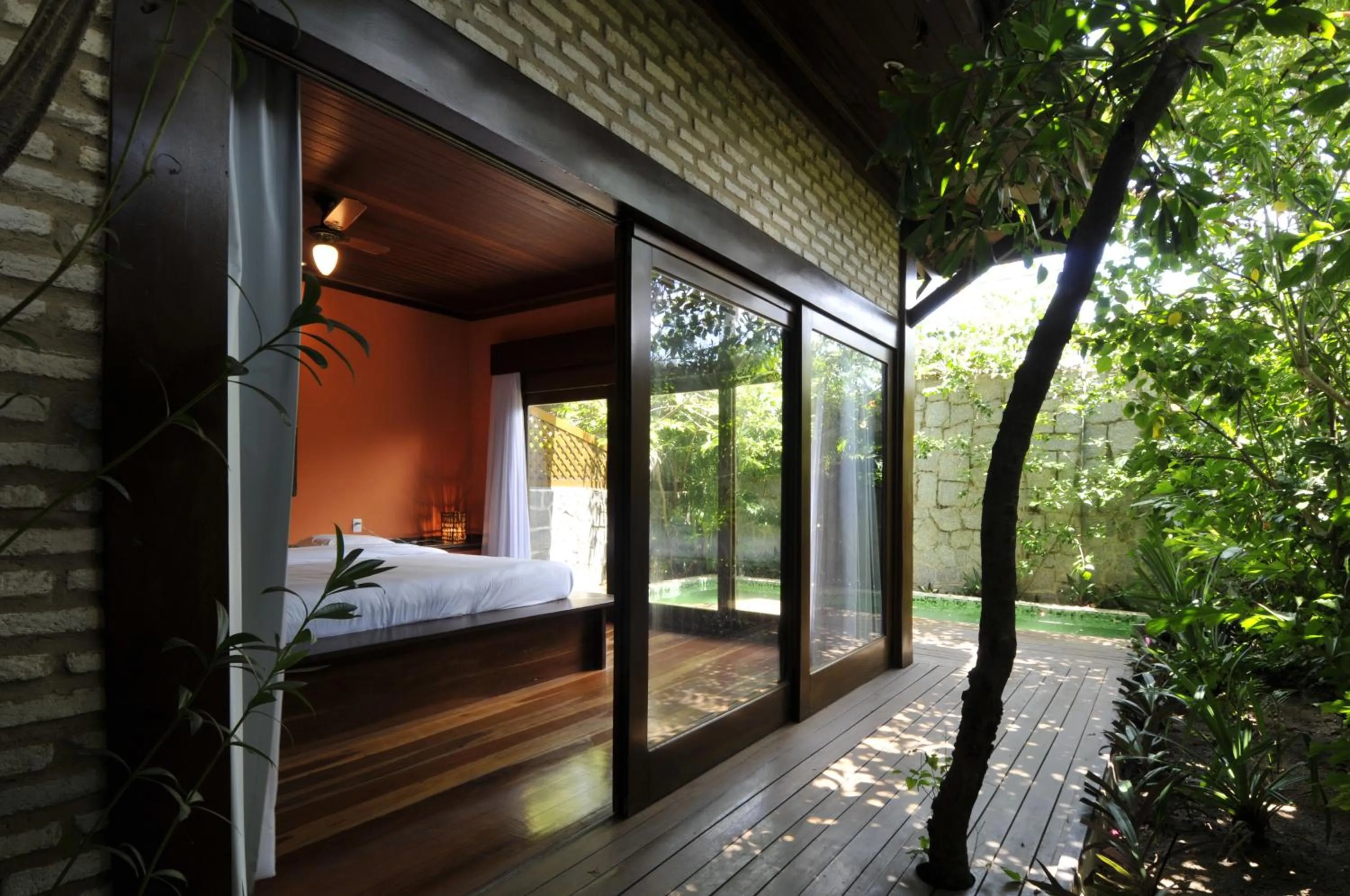 Patio, Bed in Sombra e Água Fresca Resort