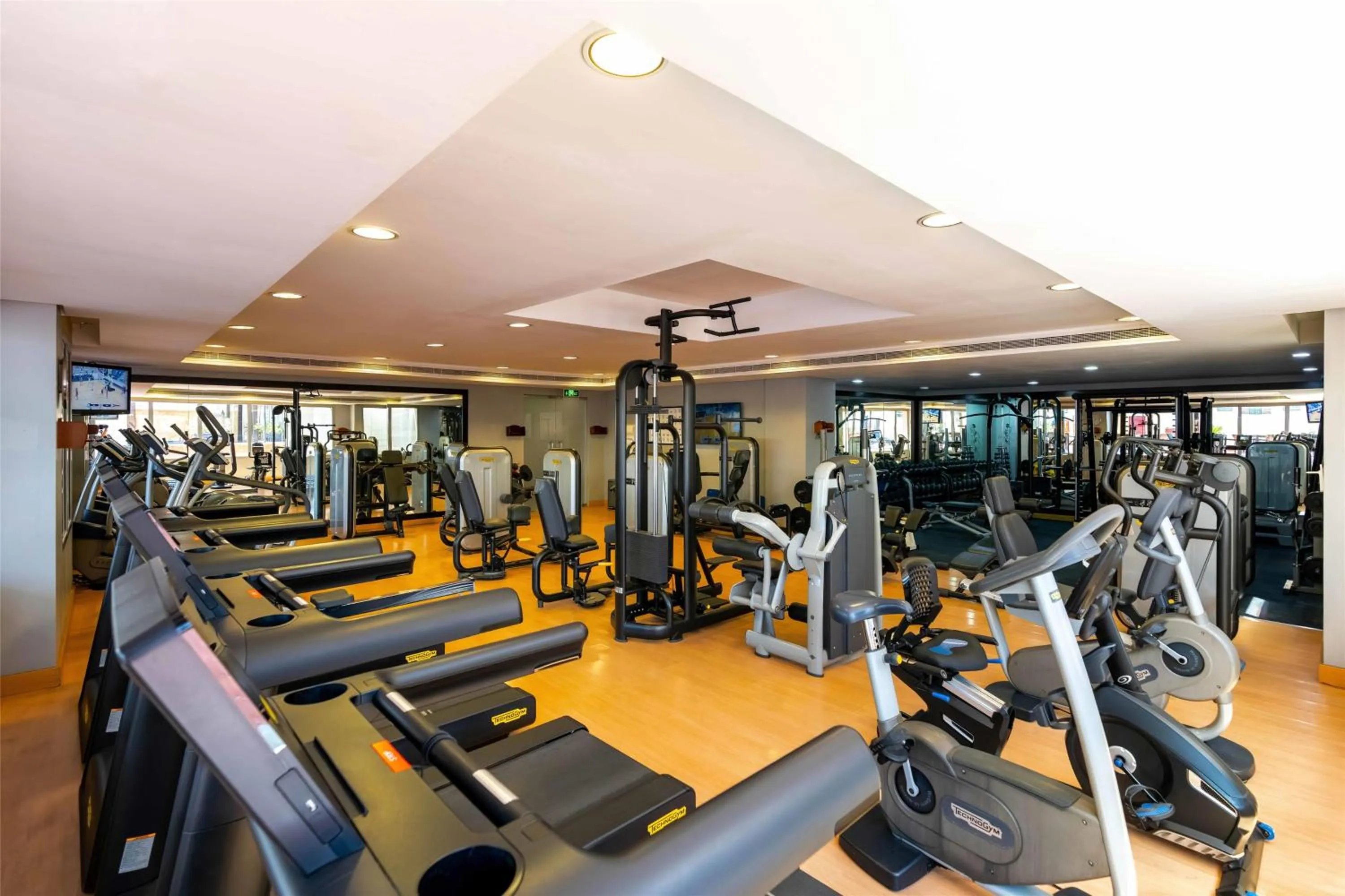 Fitness centre/facilities in The K Hotel