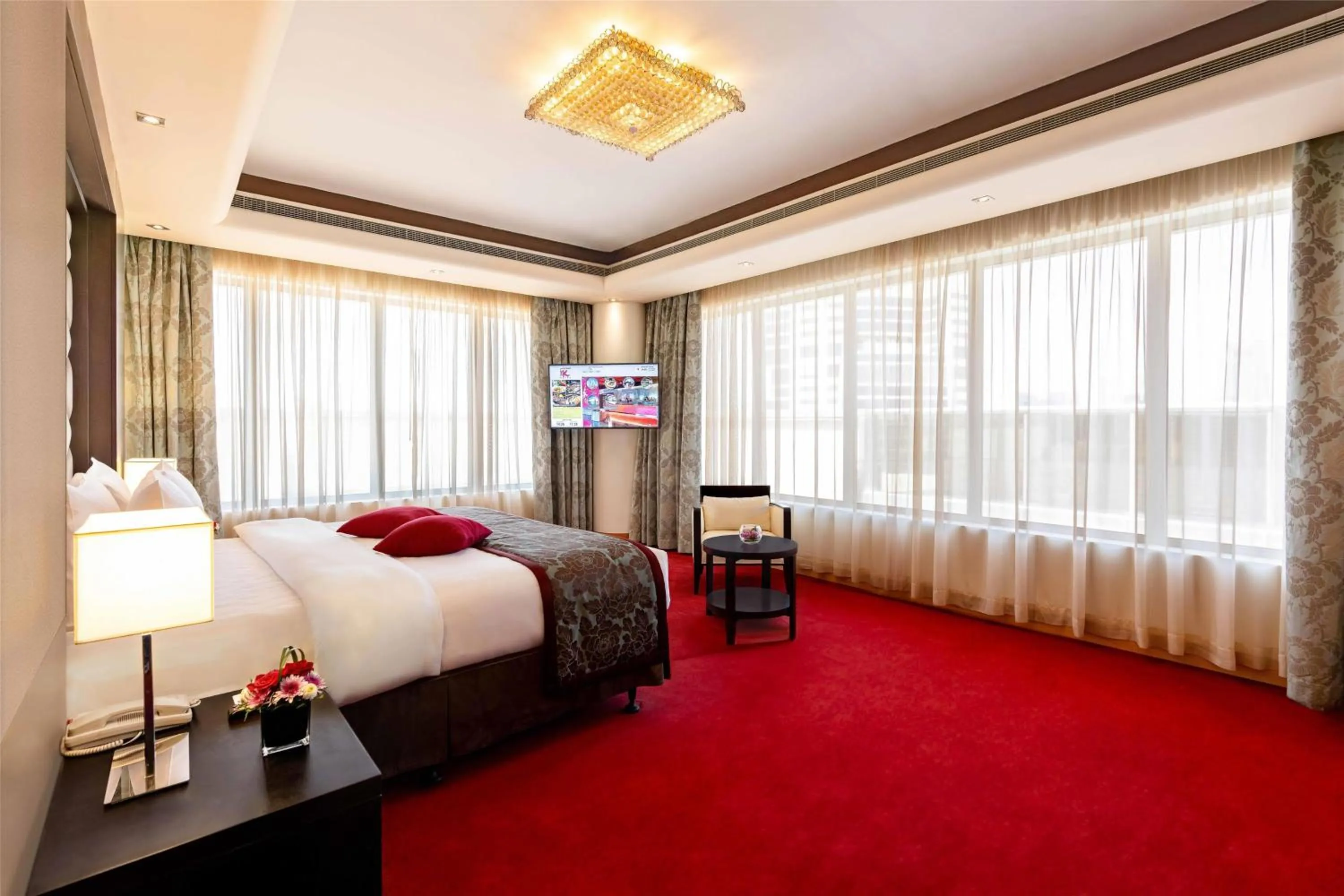 Photo of the whole room, Bed in The K Hotel