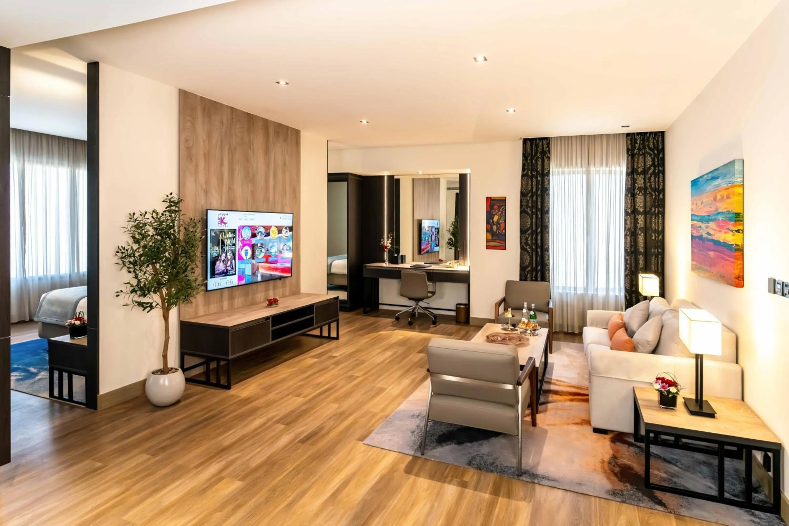 Living room in The K Hotel