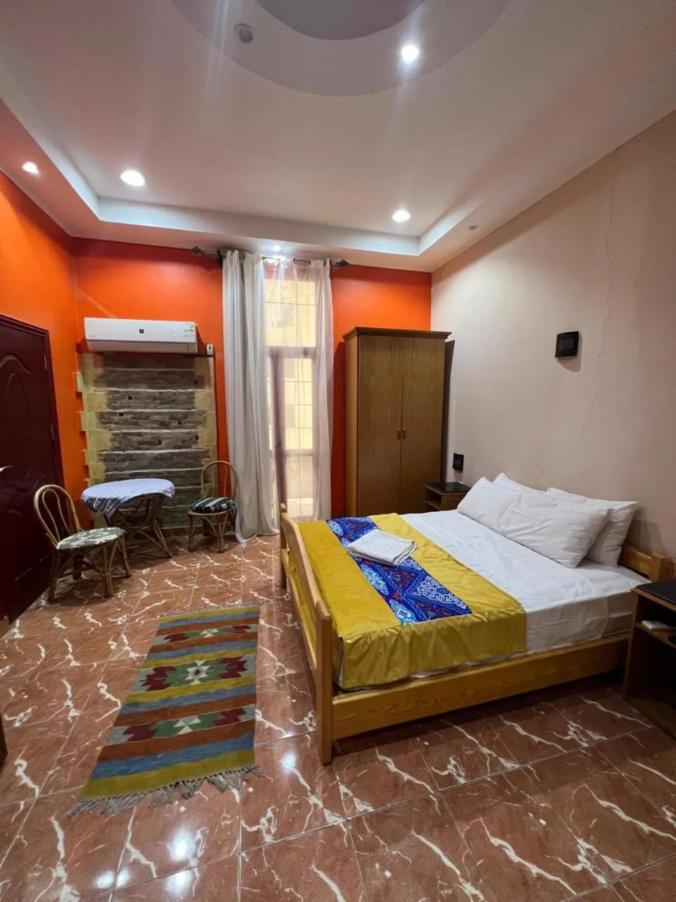 Bed in Golden Hotel Cairo