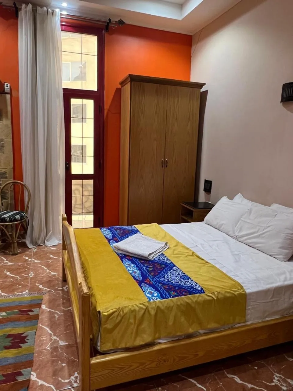 Bed in Golden Hotel Cairo