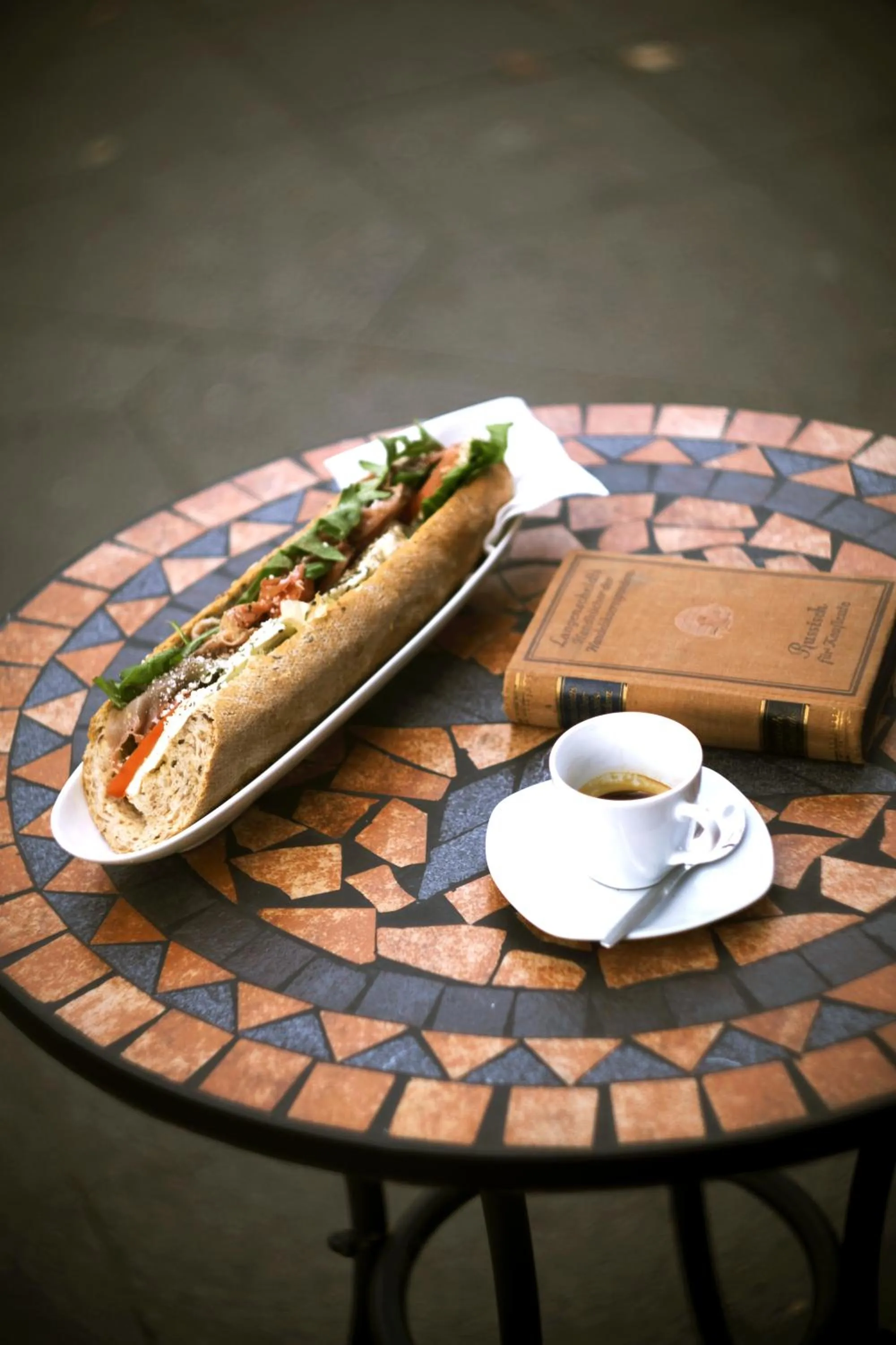 Food and drinks in Hotel Bett und Buch