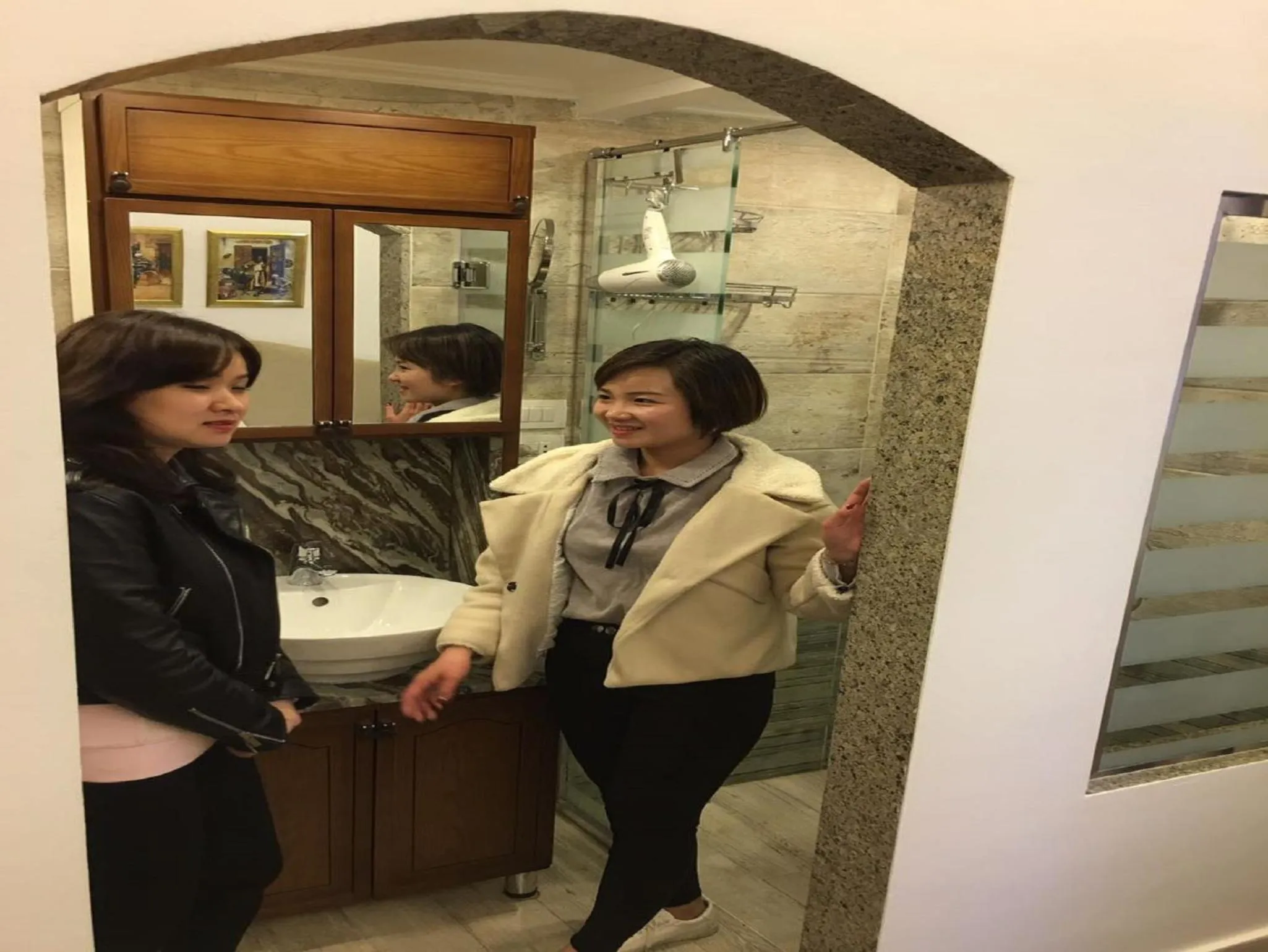 People in Paris Hotel Cairo