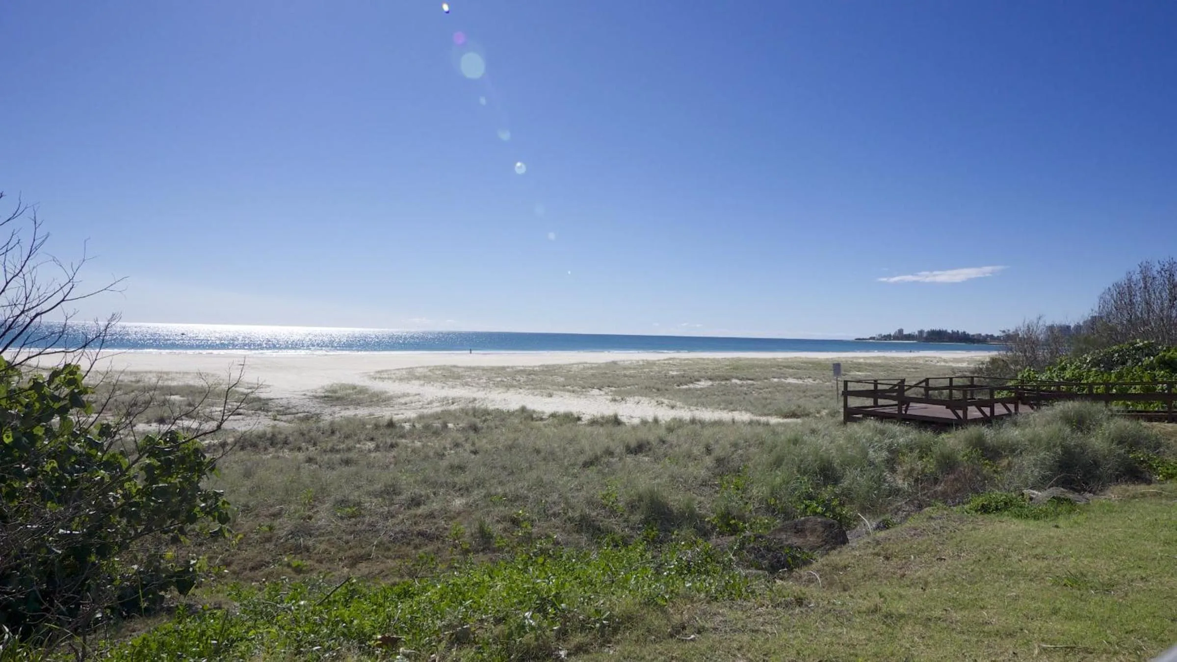 Beach in Pacific Place Apartments
