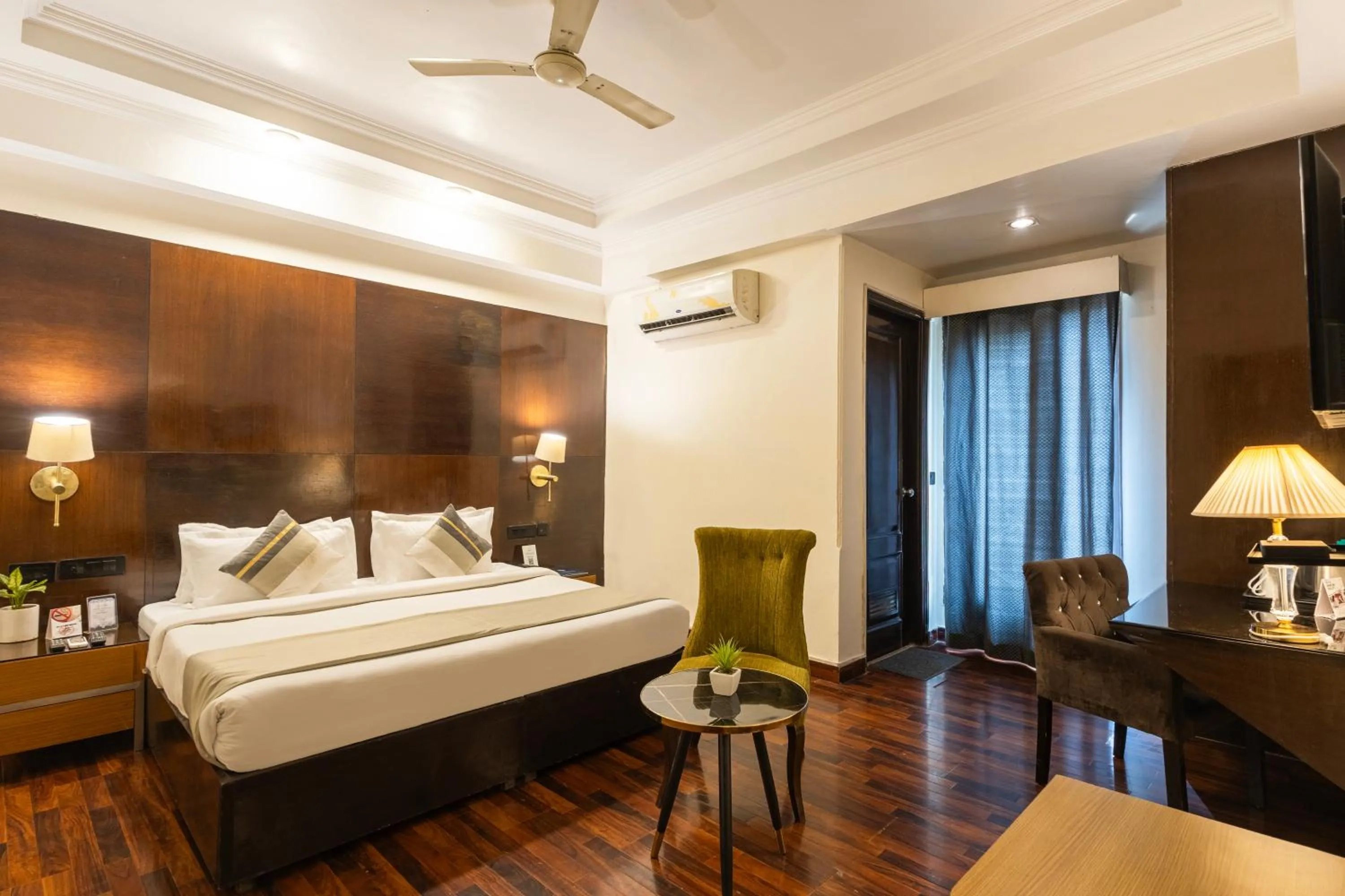 Bedroom, Bed in The Orion - Greater Kailash