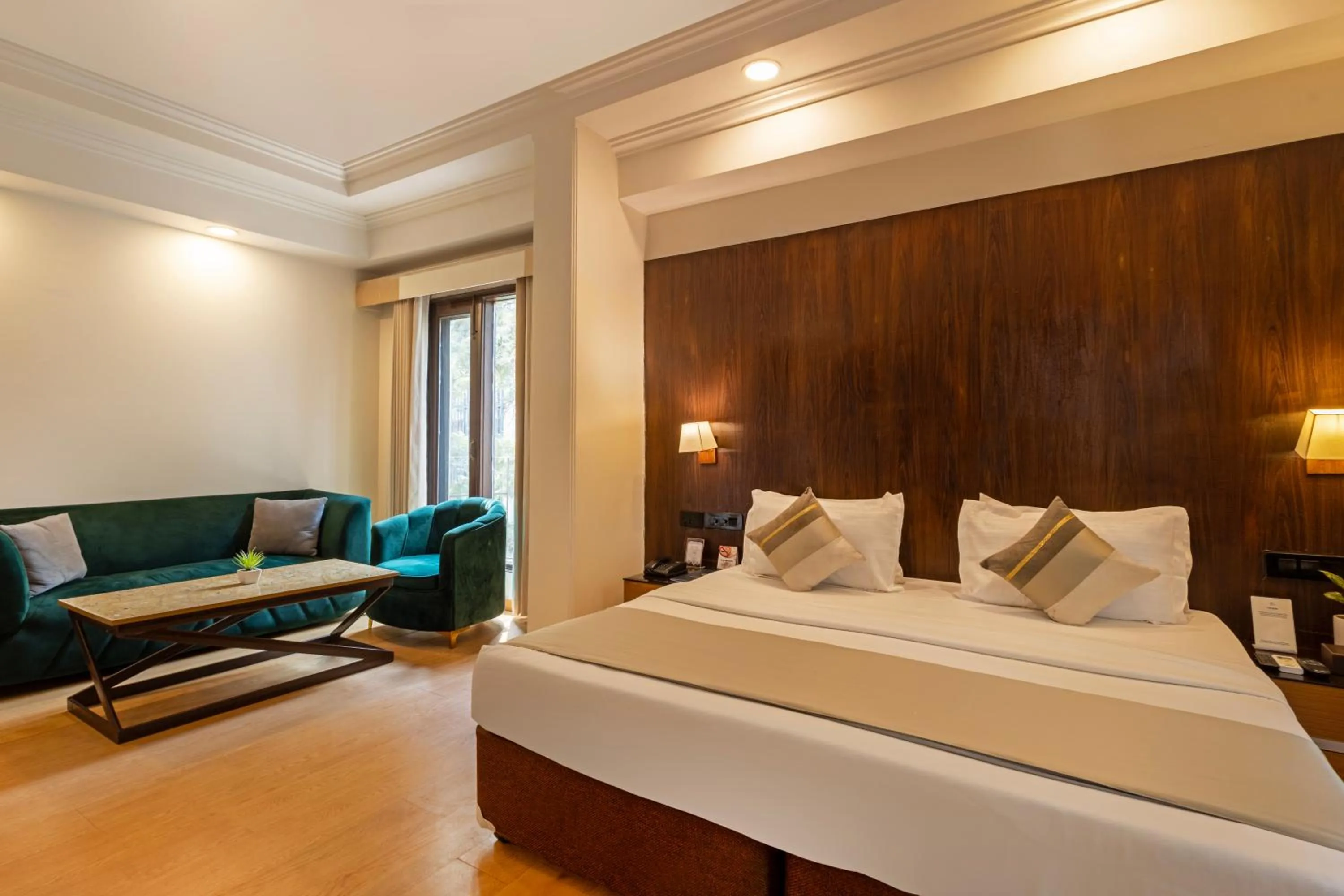 Bedroom, Bed in The Orion - Greater Kailash