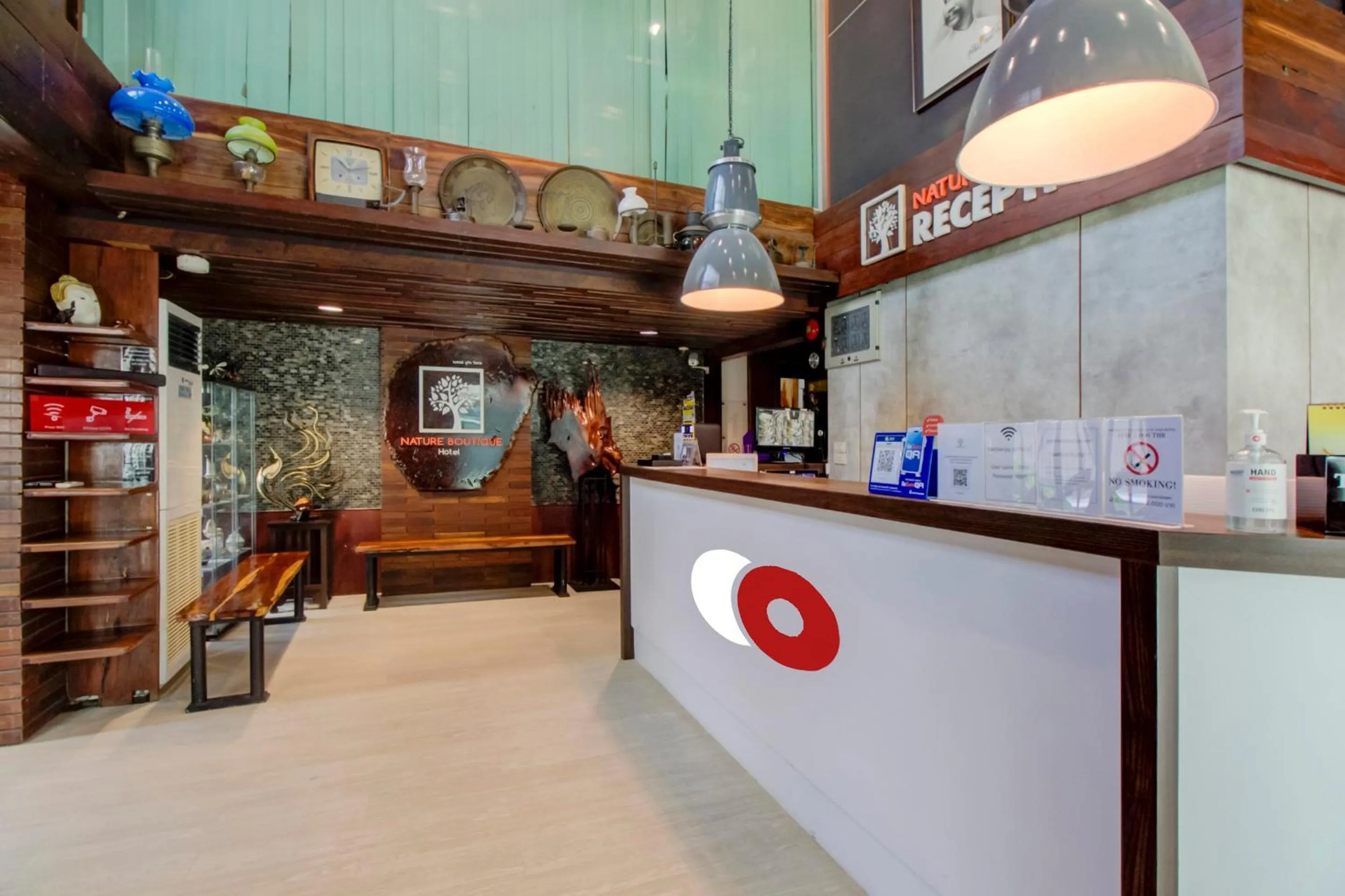 Lobby or reception in Super OYO Capital O 564 Nature Boutique Hotel