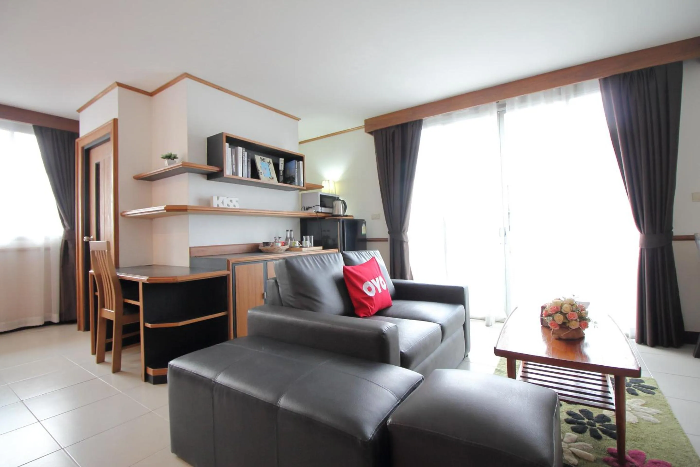 Bedroom in Super OYO Capital O 564 Nature Boutique Hotel