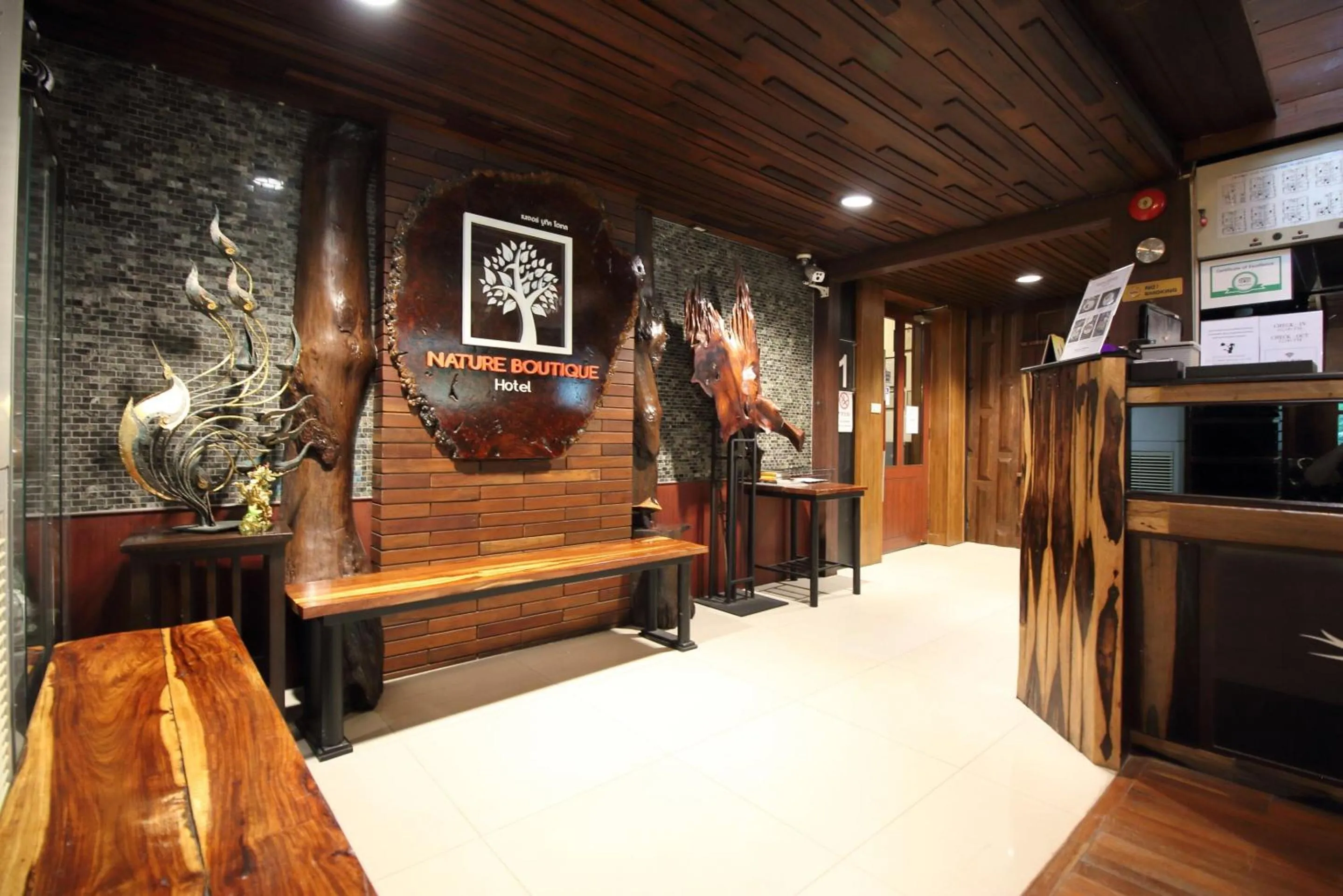 Lobby or reception in Super OYO Capital O 564 Nature Boutique Hotel