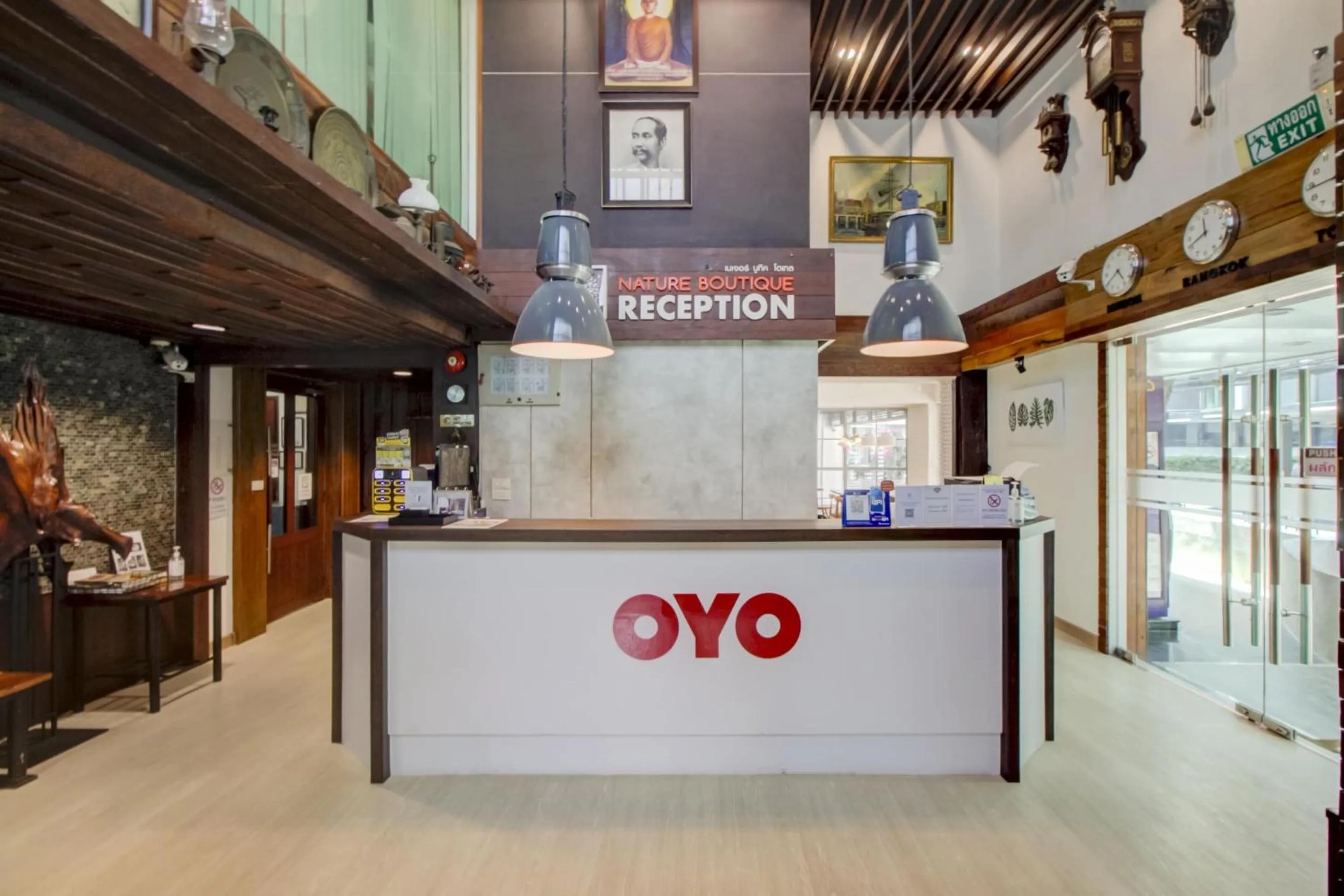 Lobby or reception in Super OYO Capital O 564 Nature Boutique Hotel