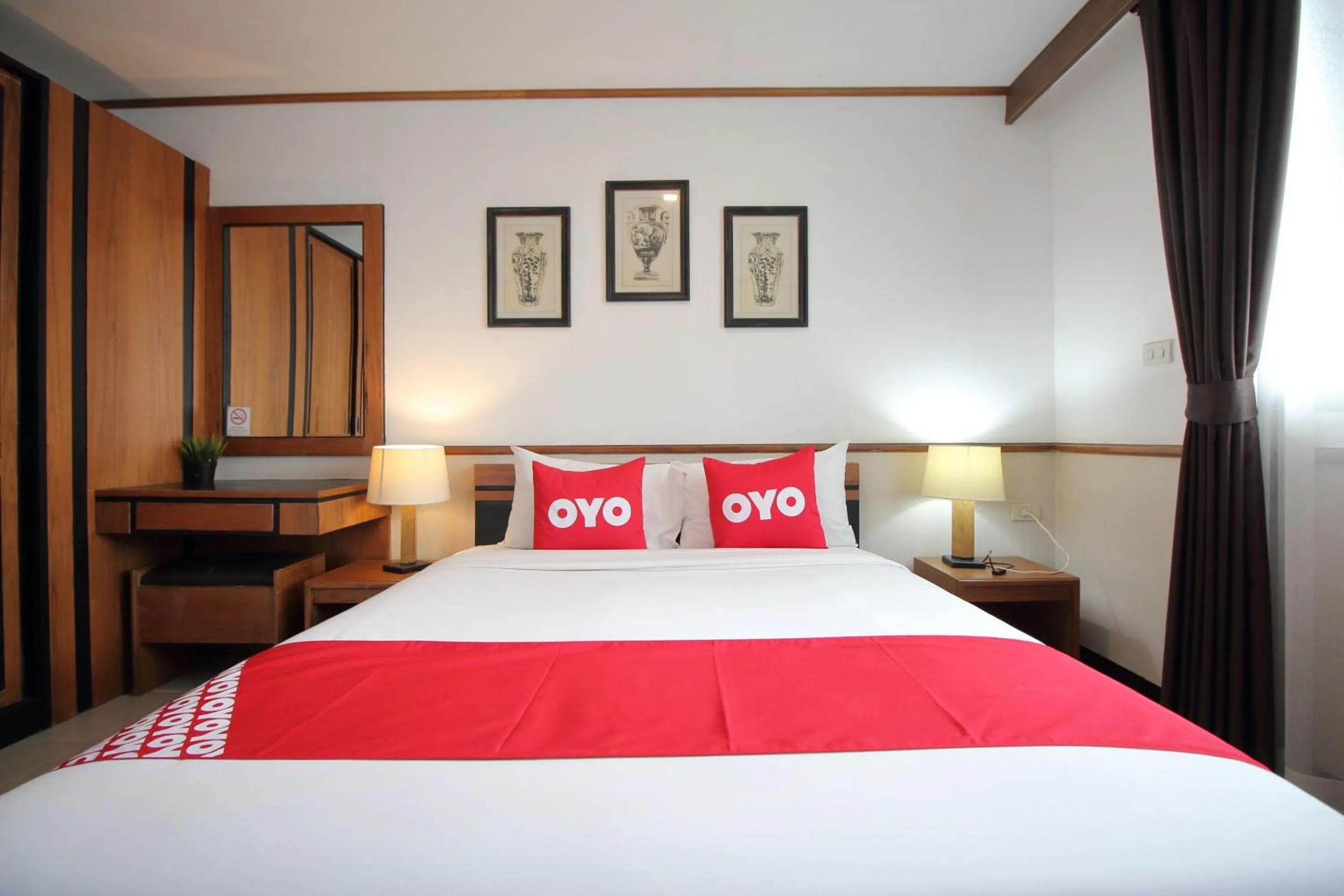 Bedroom in Super OYO Capital O 564 Nature Boutique Hotel