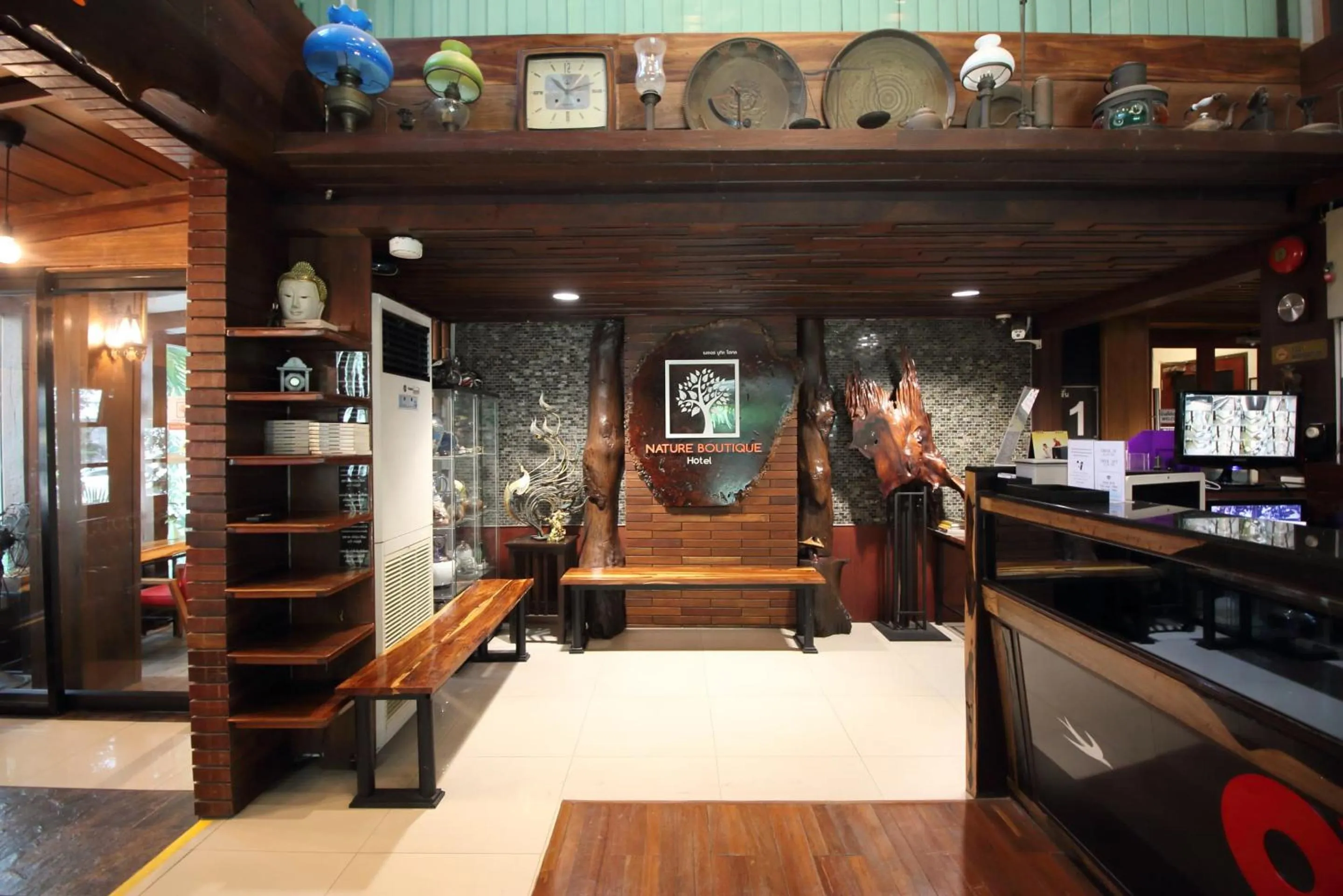 Lobby or reception in Super OYO Capital O 564 Nature Boutique Hotel