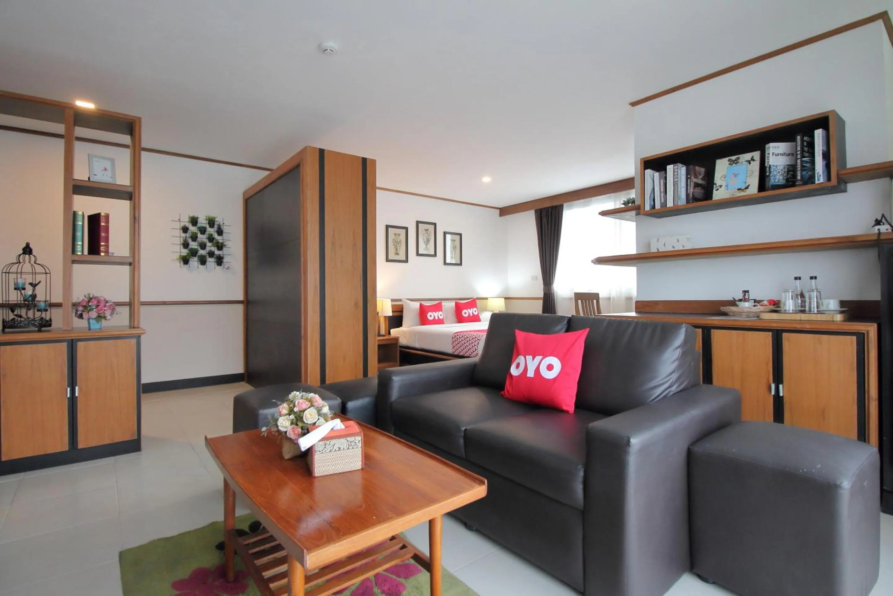 Bedroom in Super OYO Capital O 564 Nature Boutique Hotel