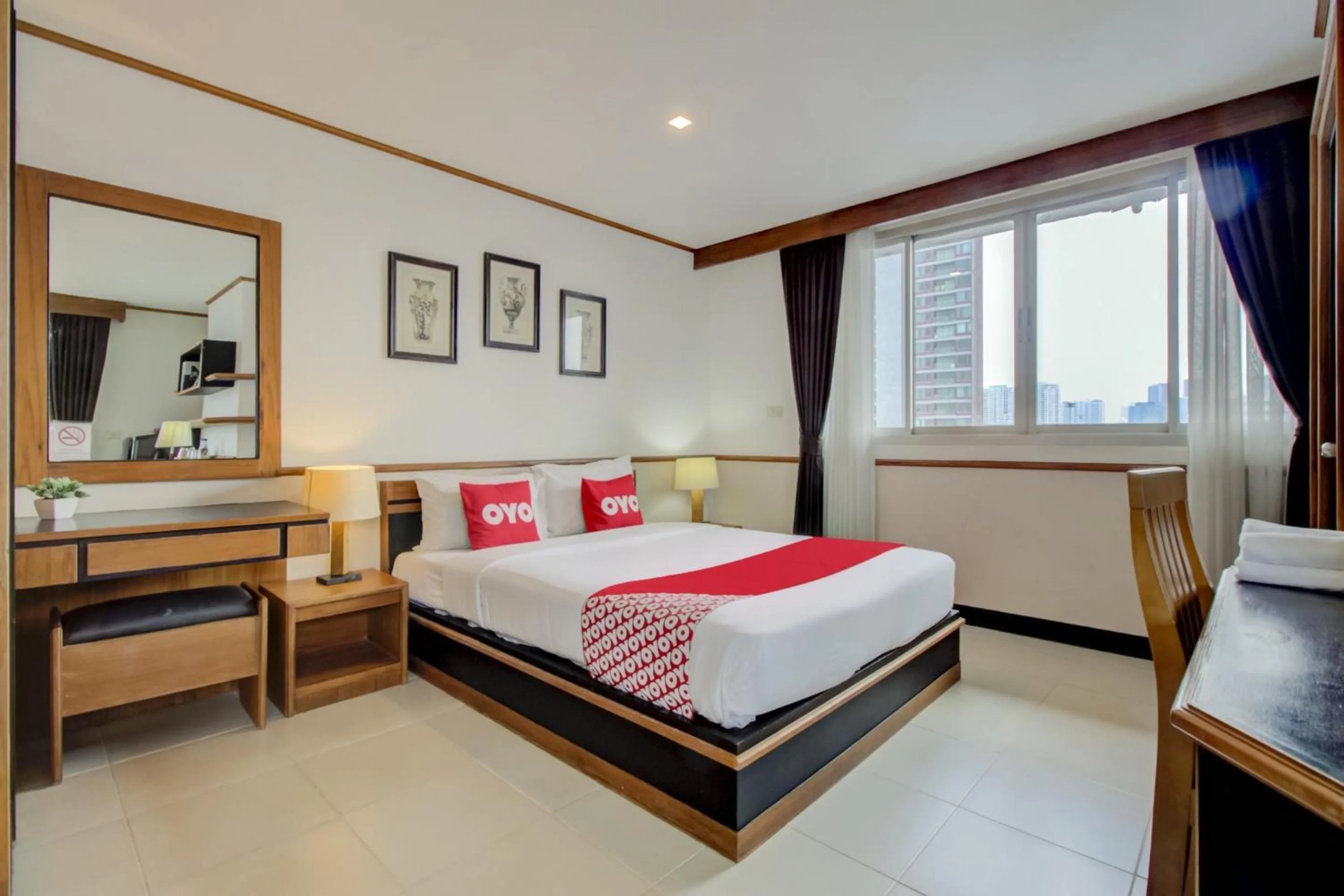 Bedroom in Super OYO Capital O 564 Nature Boutique Hotel