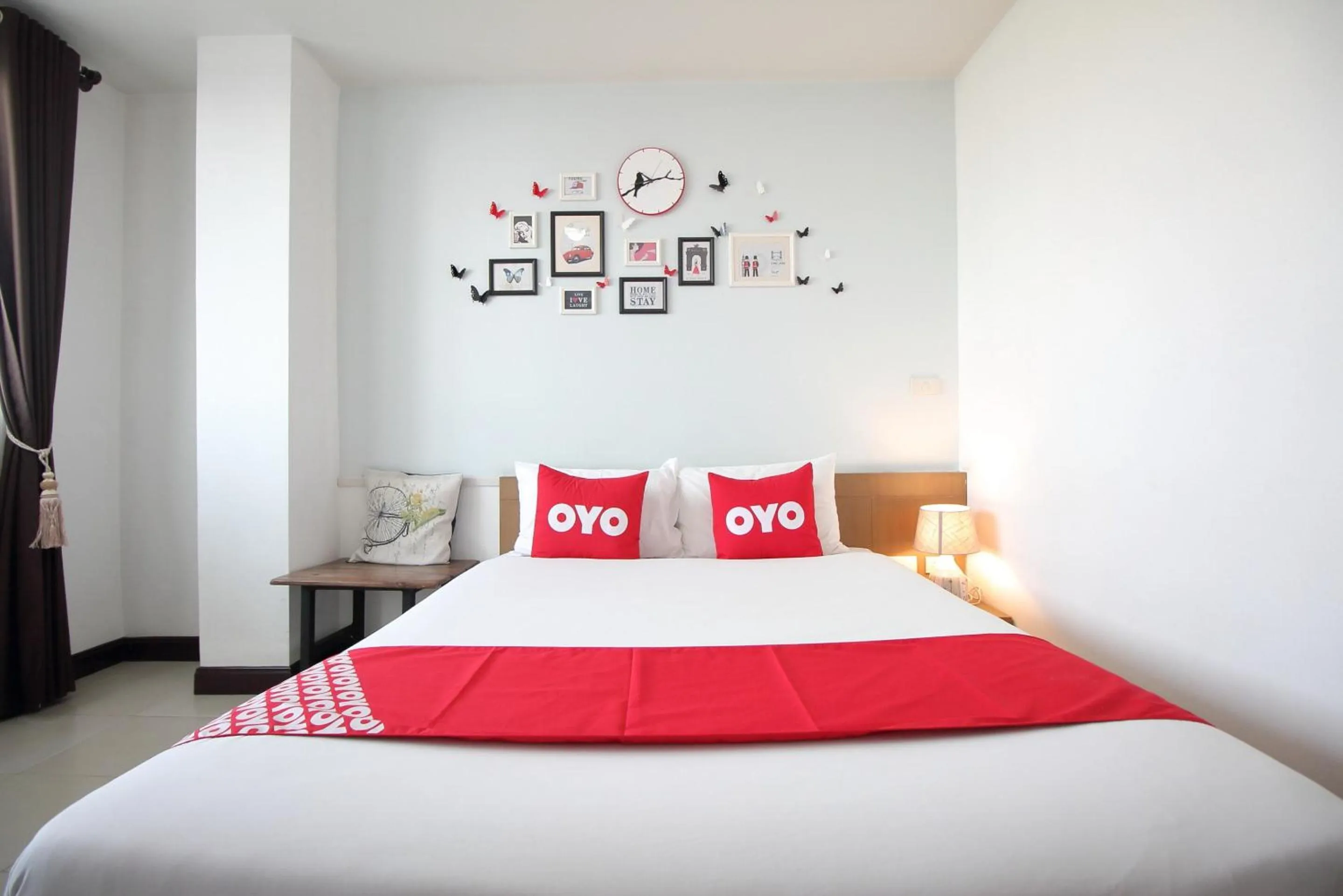 Bedroom in Super OYO Capital O 564 Nature Boutique Hotel