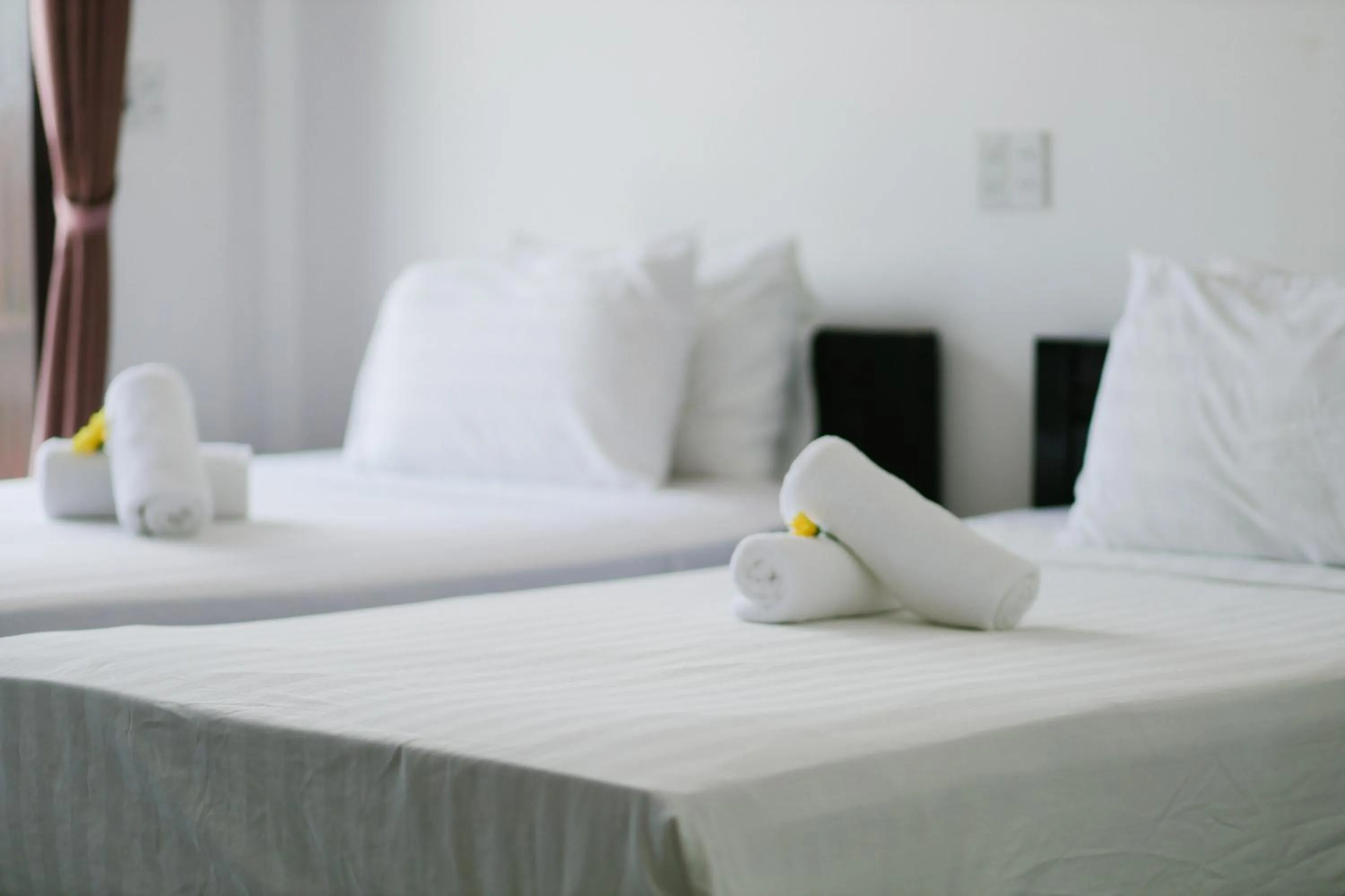 Bed in Blue River Boutique Hoi An Hotel