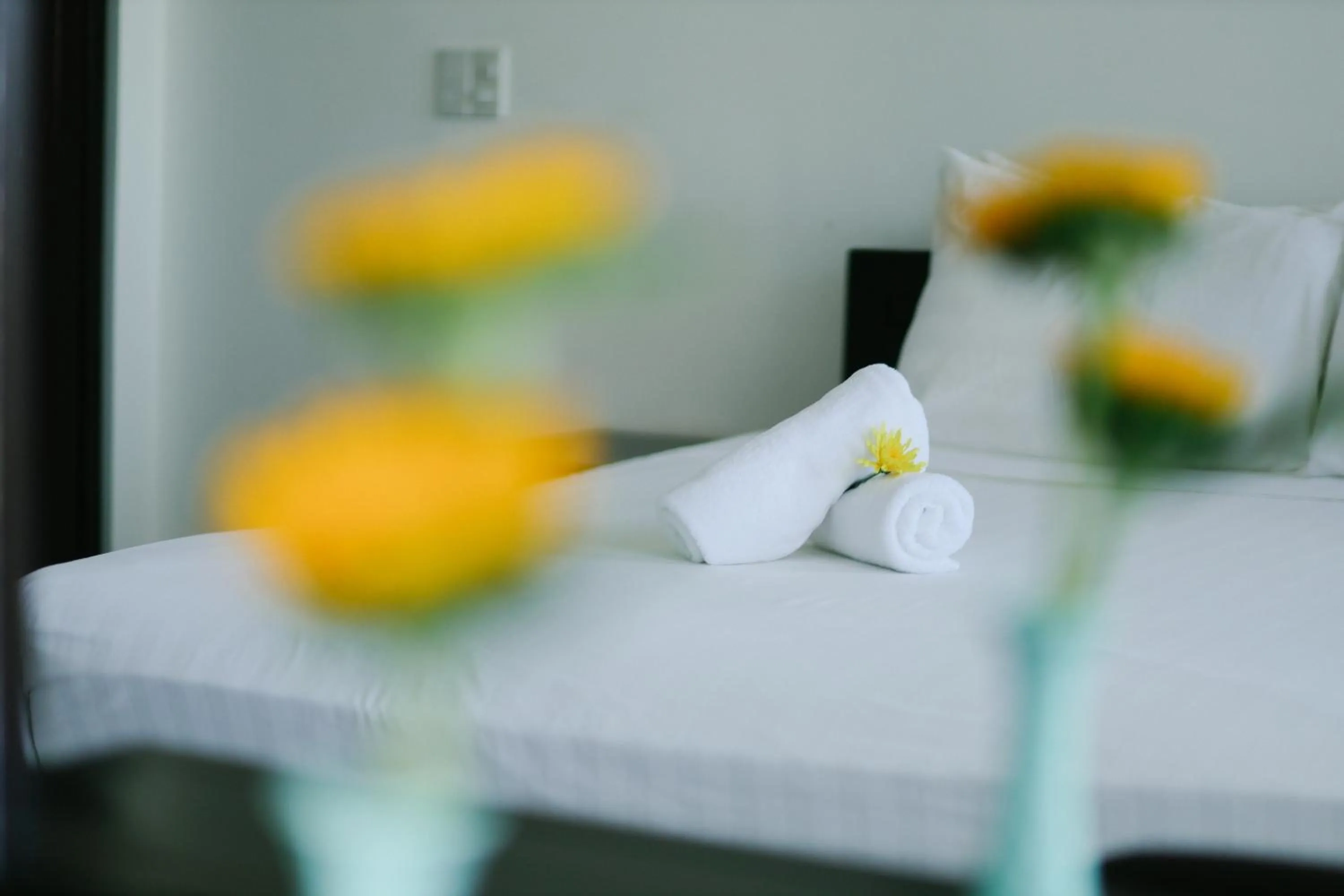 Bed in Blue River Boutique Hoi An Hotel