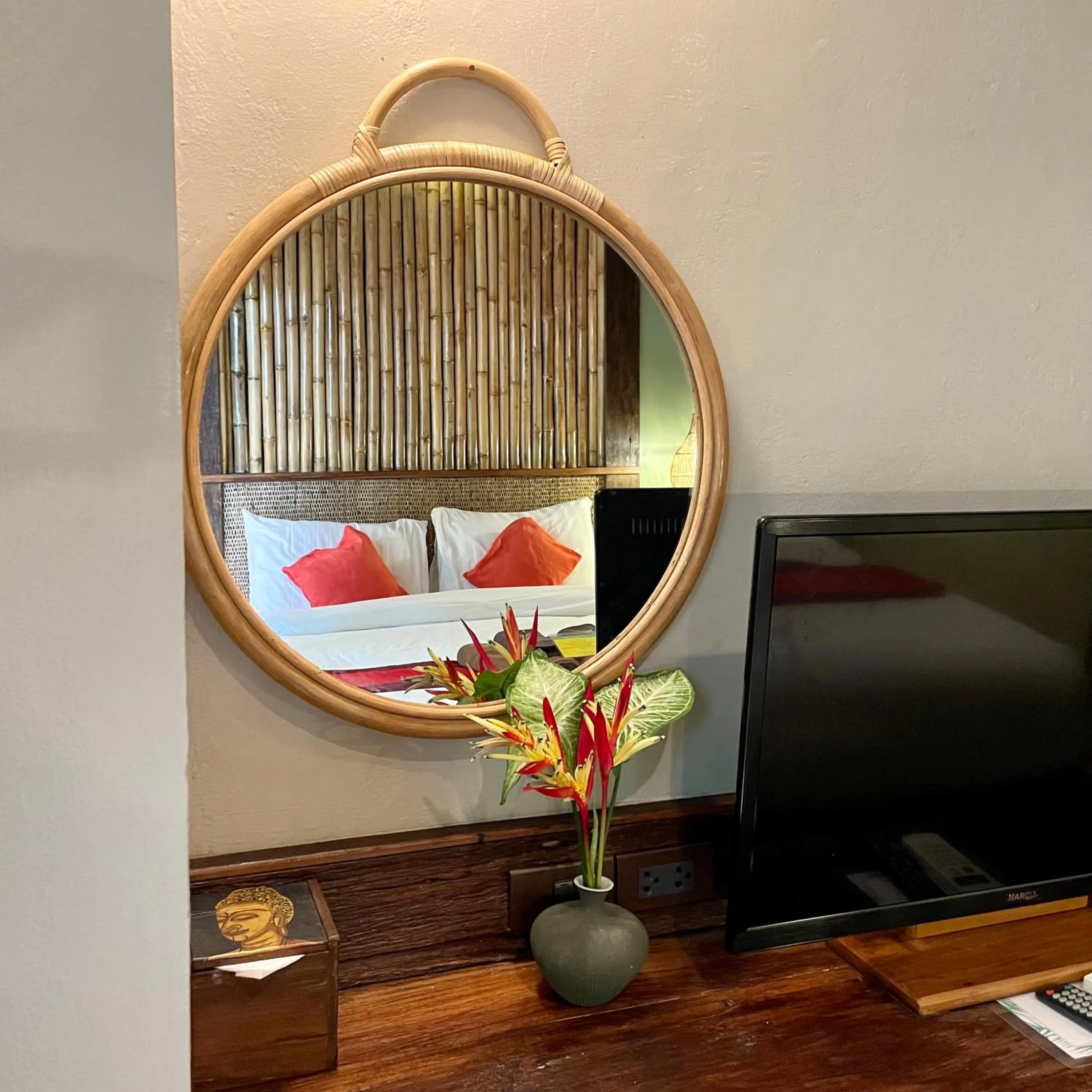 Bed in The Spa Koh Chang Resort