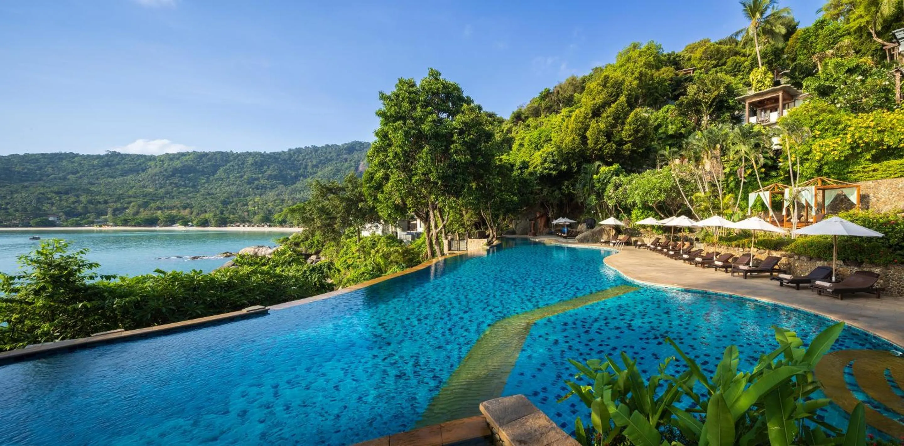 Swimming pool in Panviman Resort Koh Phangan
