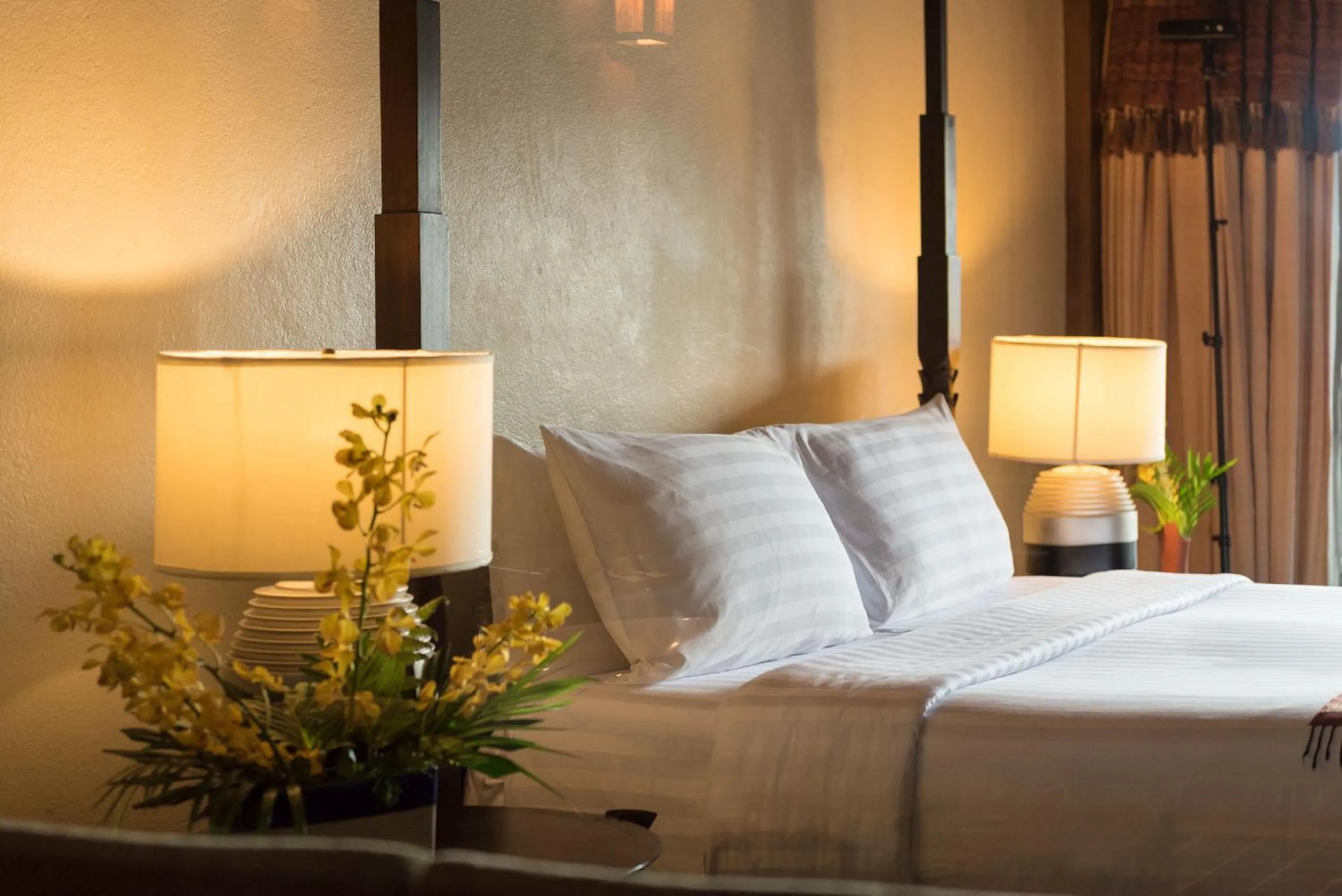 Bedroom, Bed in Panviman Resort Koh Phangan