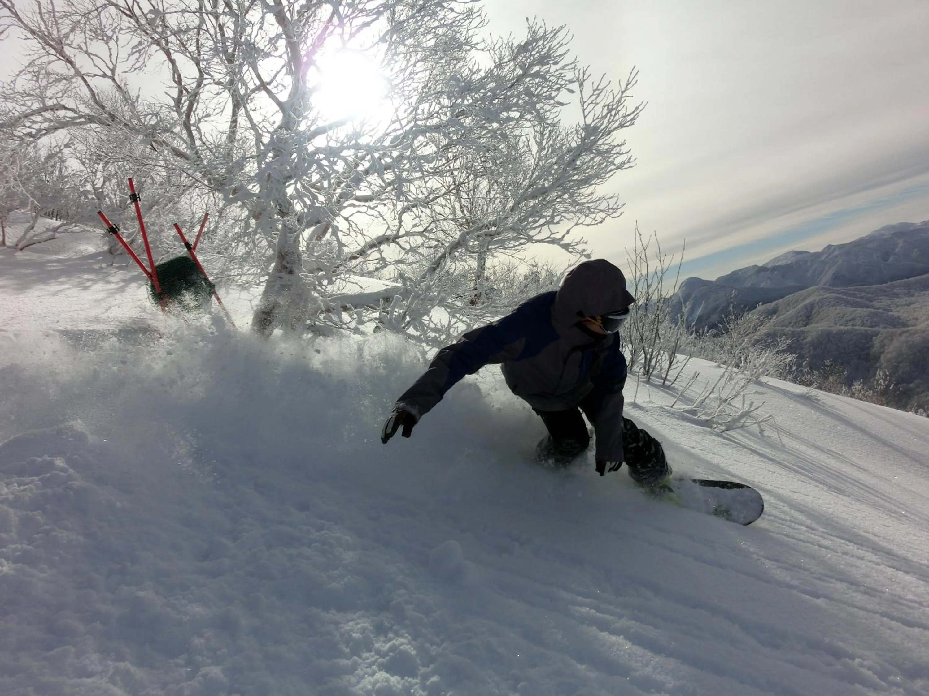 Skiing in Yudanaka Seifuso