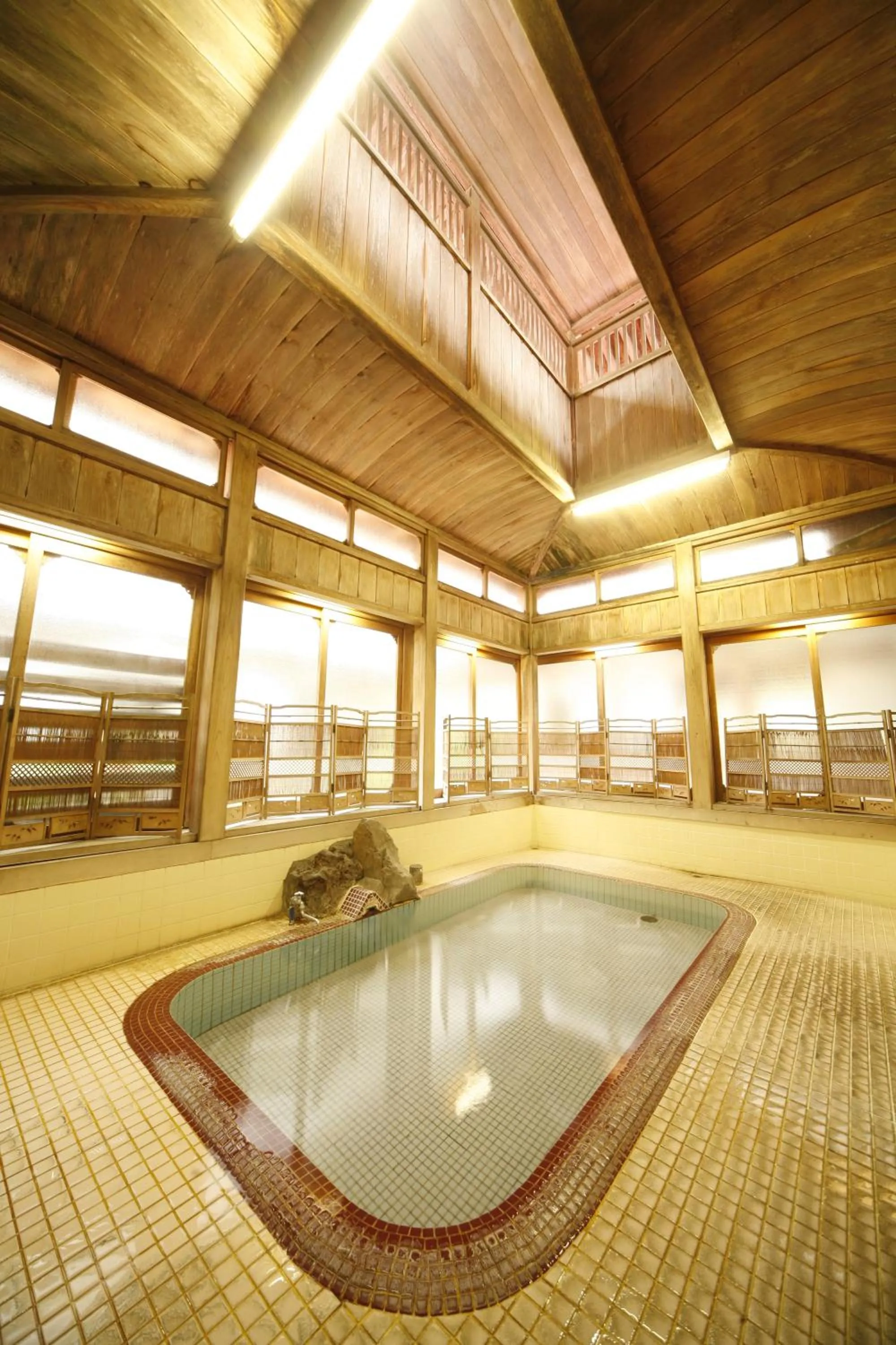 Hot Spring Bath in Yudanaka Seifuso