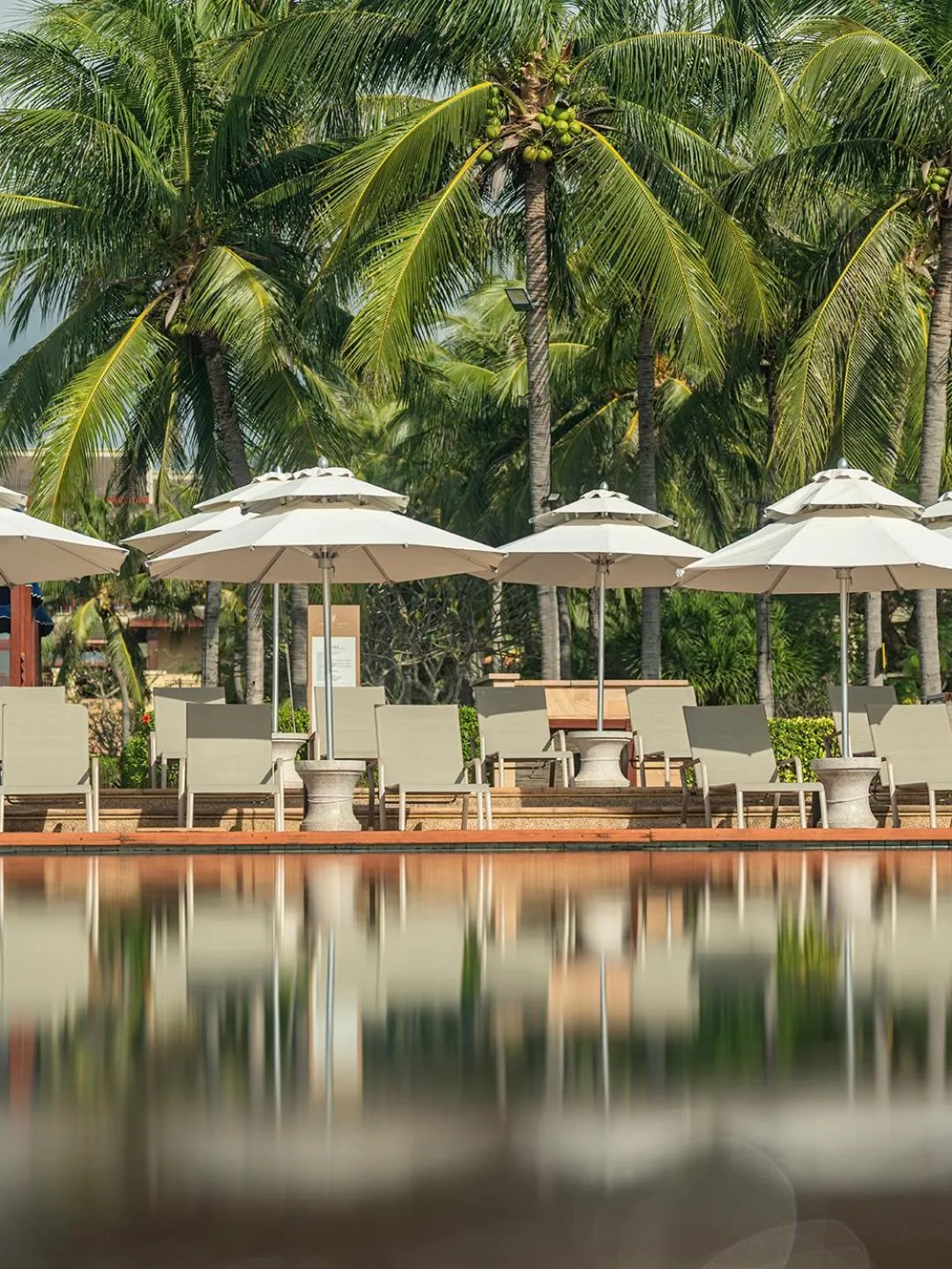 Swimming pool in The Ritz-Carlton Sanya, Yalong Bay