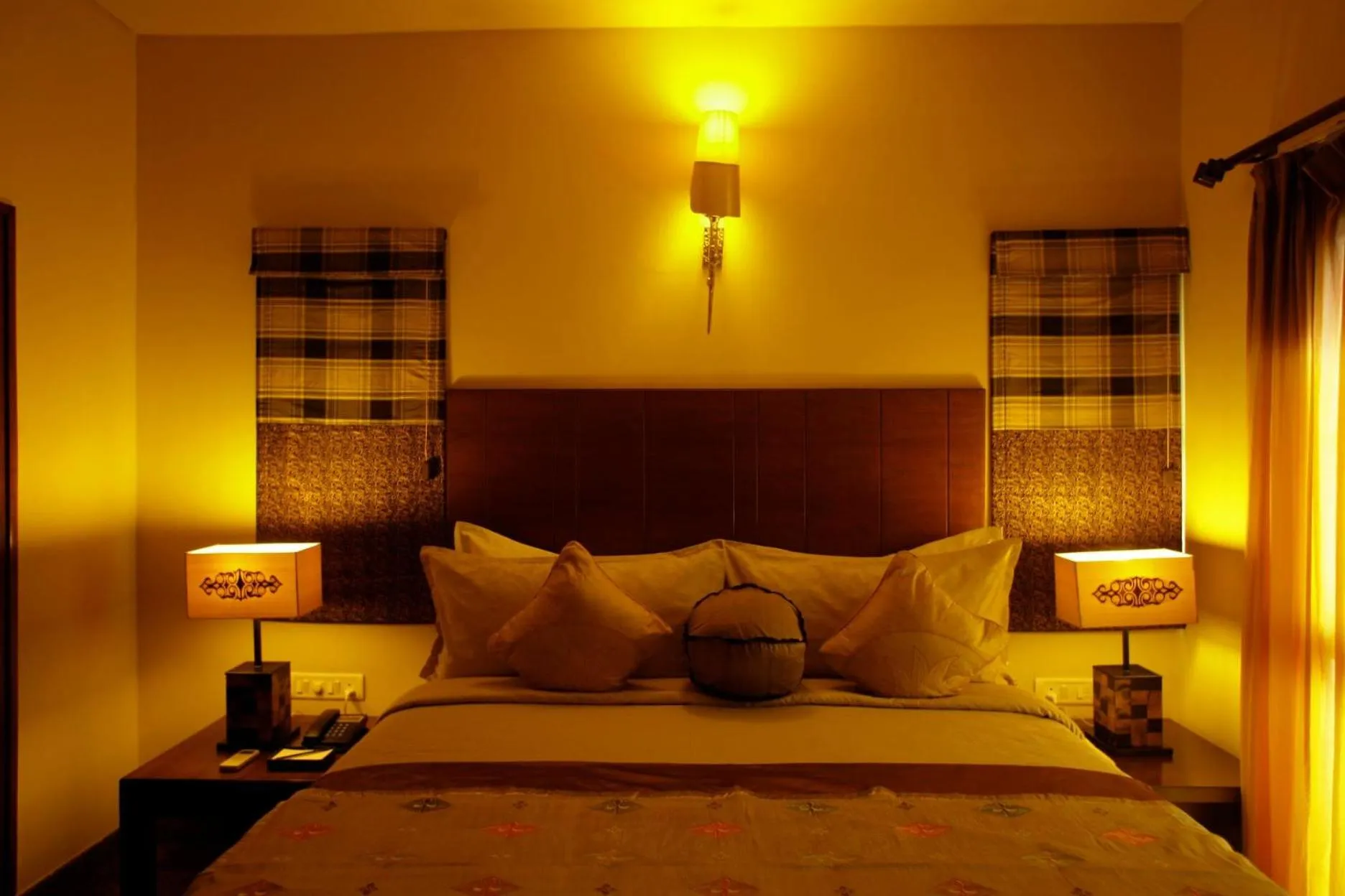 Bedroom, Bed in juSTa Indiranagar