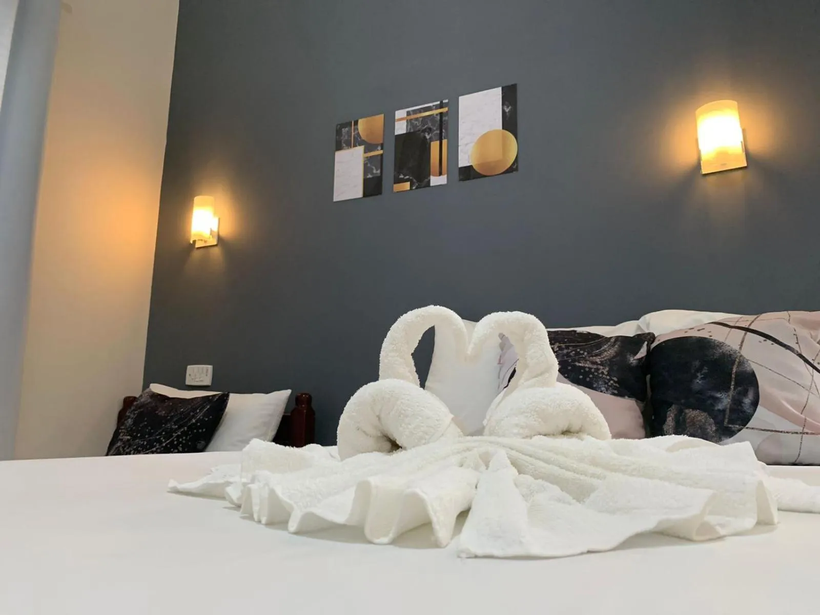 Bed in Pousada Recanto Som do Mar