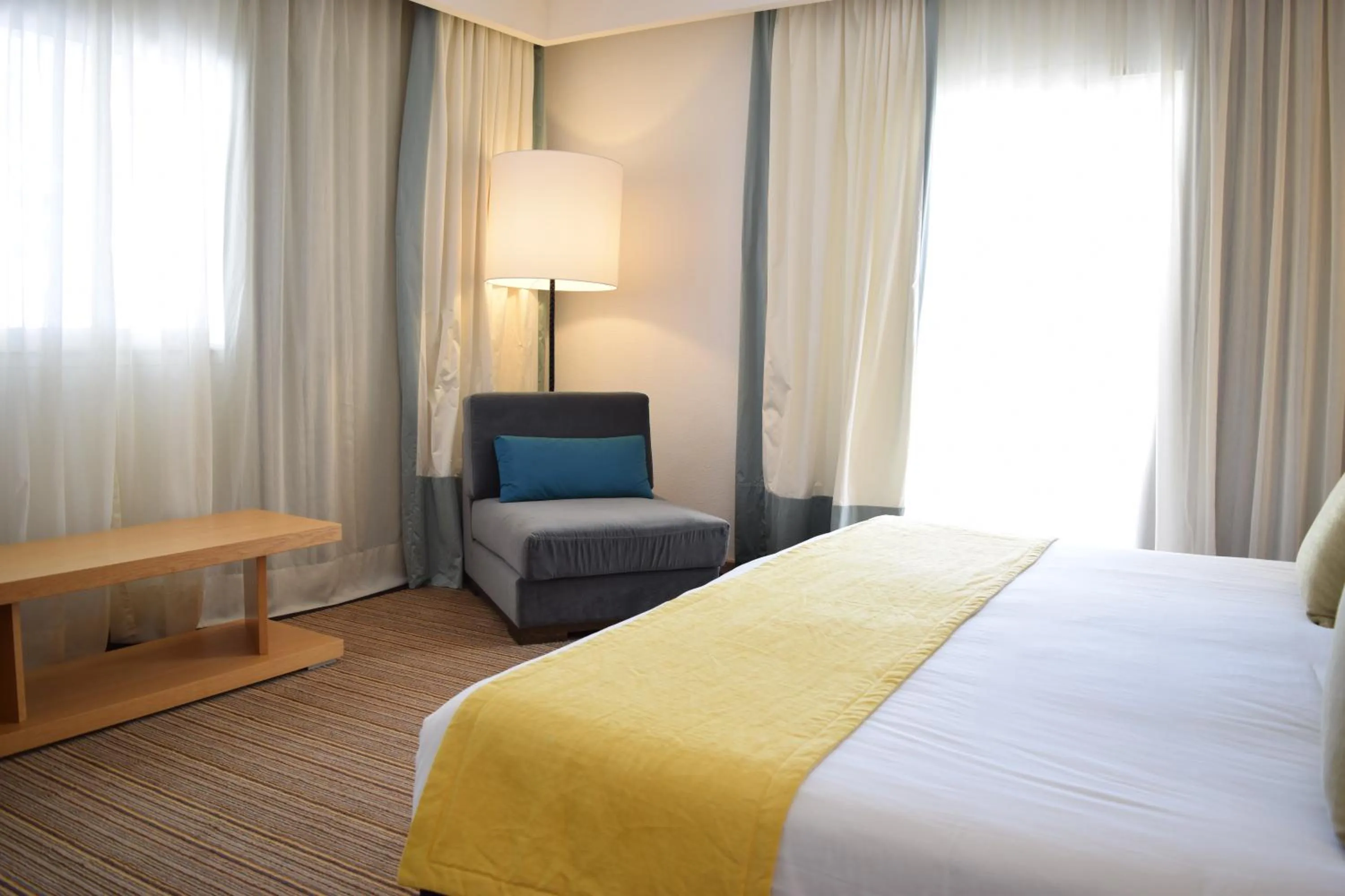 Bed in OCEANA Hotel & Spa