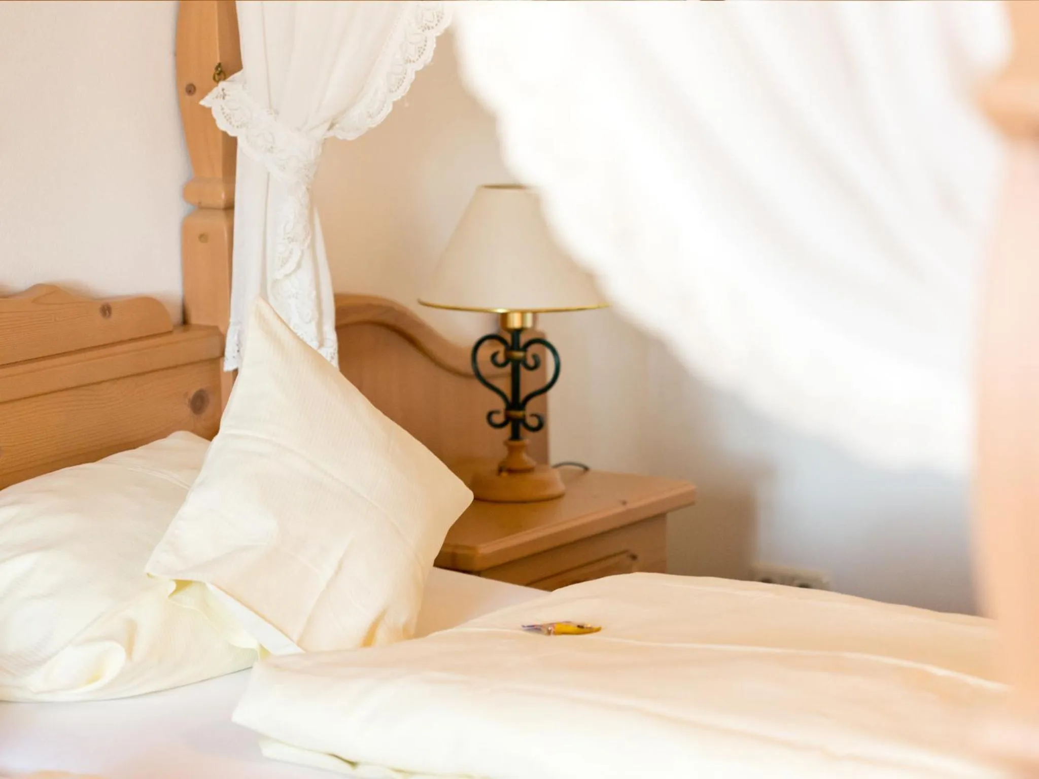 Bed in Hotel Lobmeyer