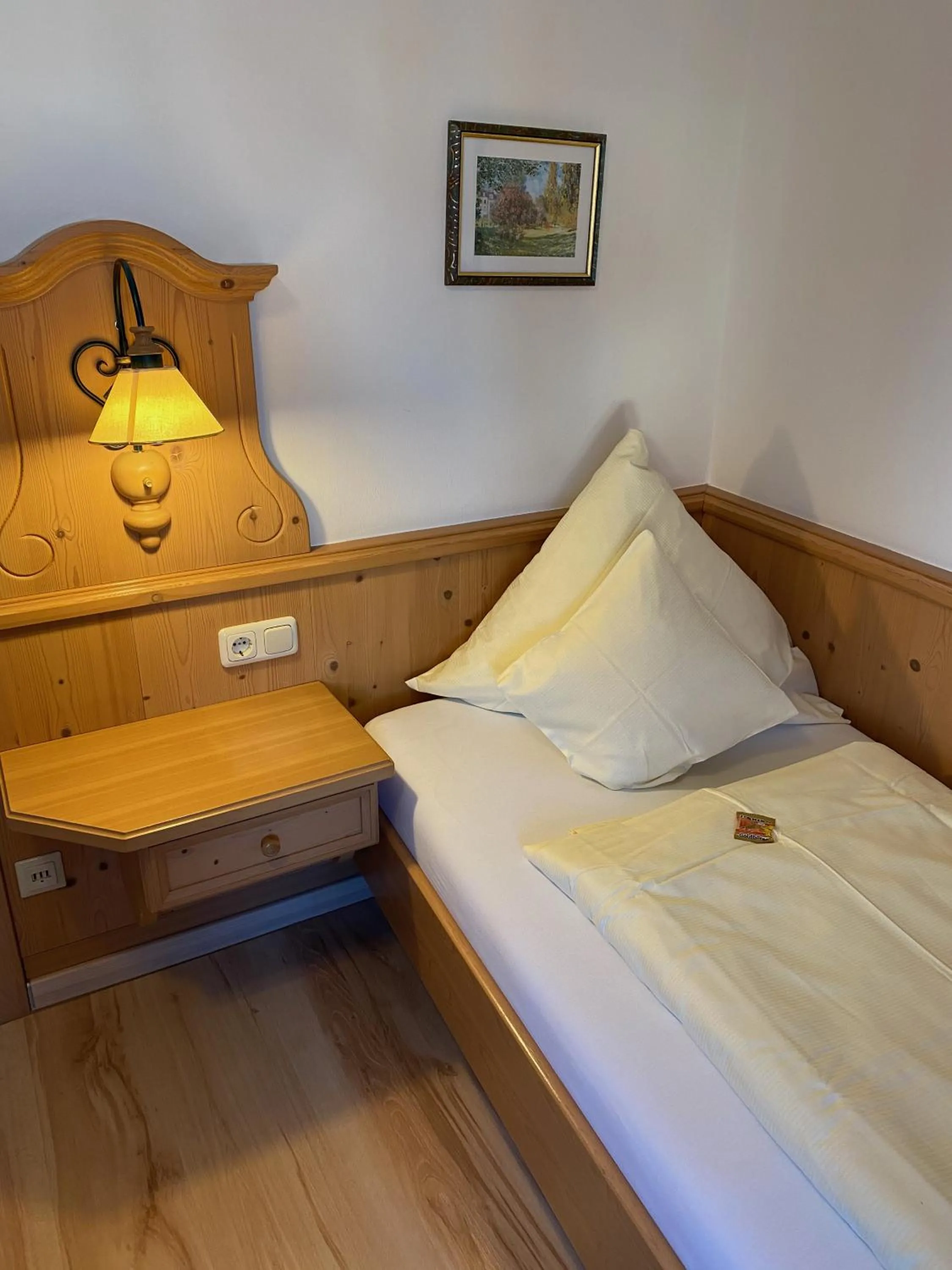 Bed in Hotel Lobmeyer