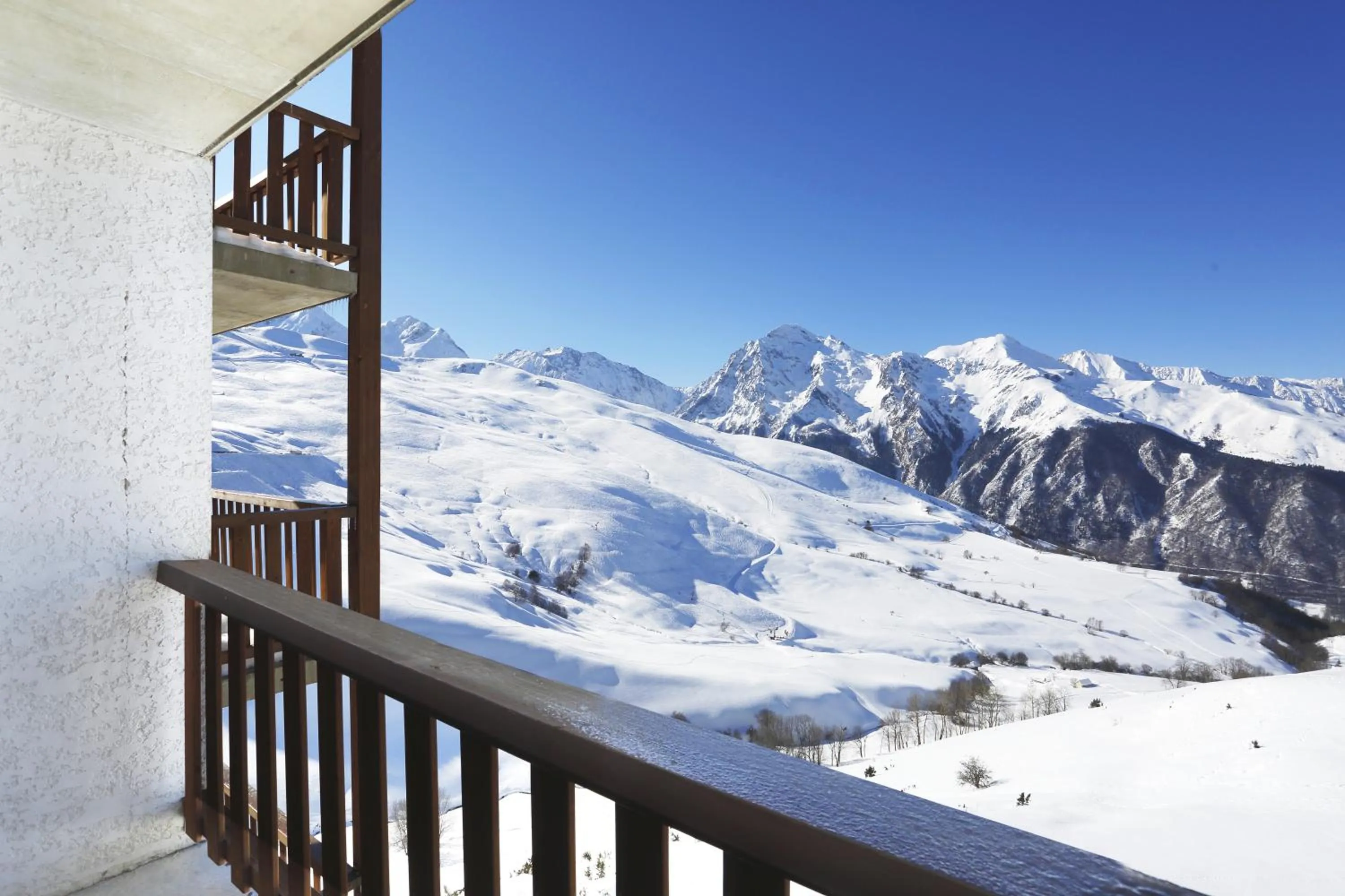 Skiing in Résidence Goélia Royal Peyragudes