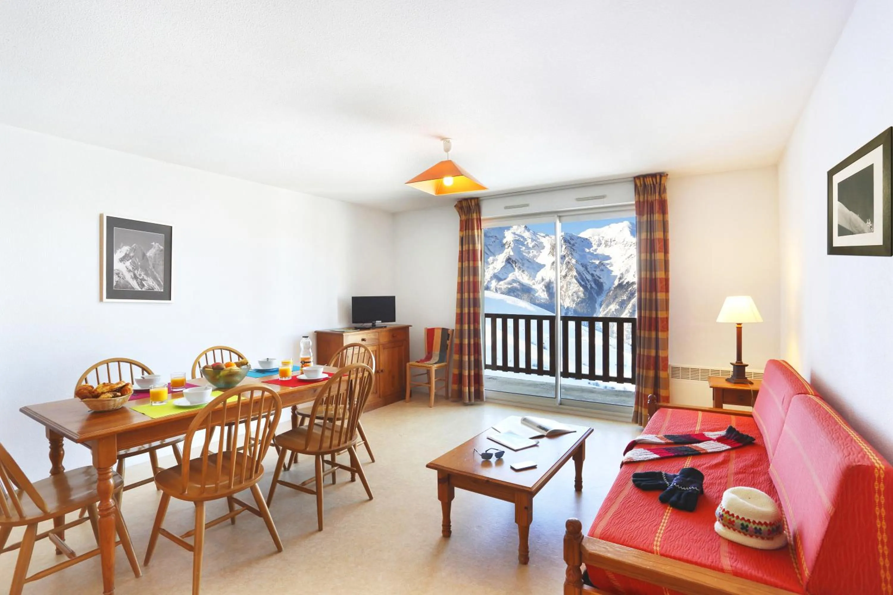 Balcony/Terrace in Résidence Goélia Royal Peyragudes