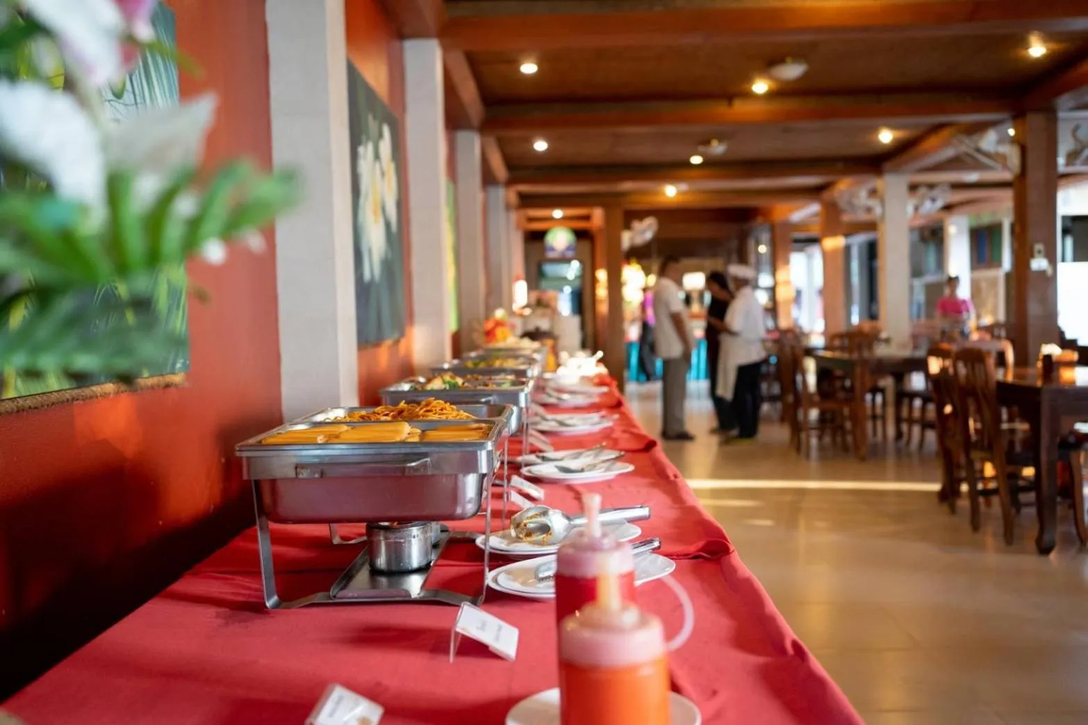Breakfast in Coconut Beach Resort, Koh Chang
