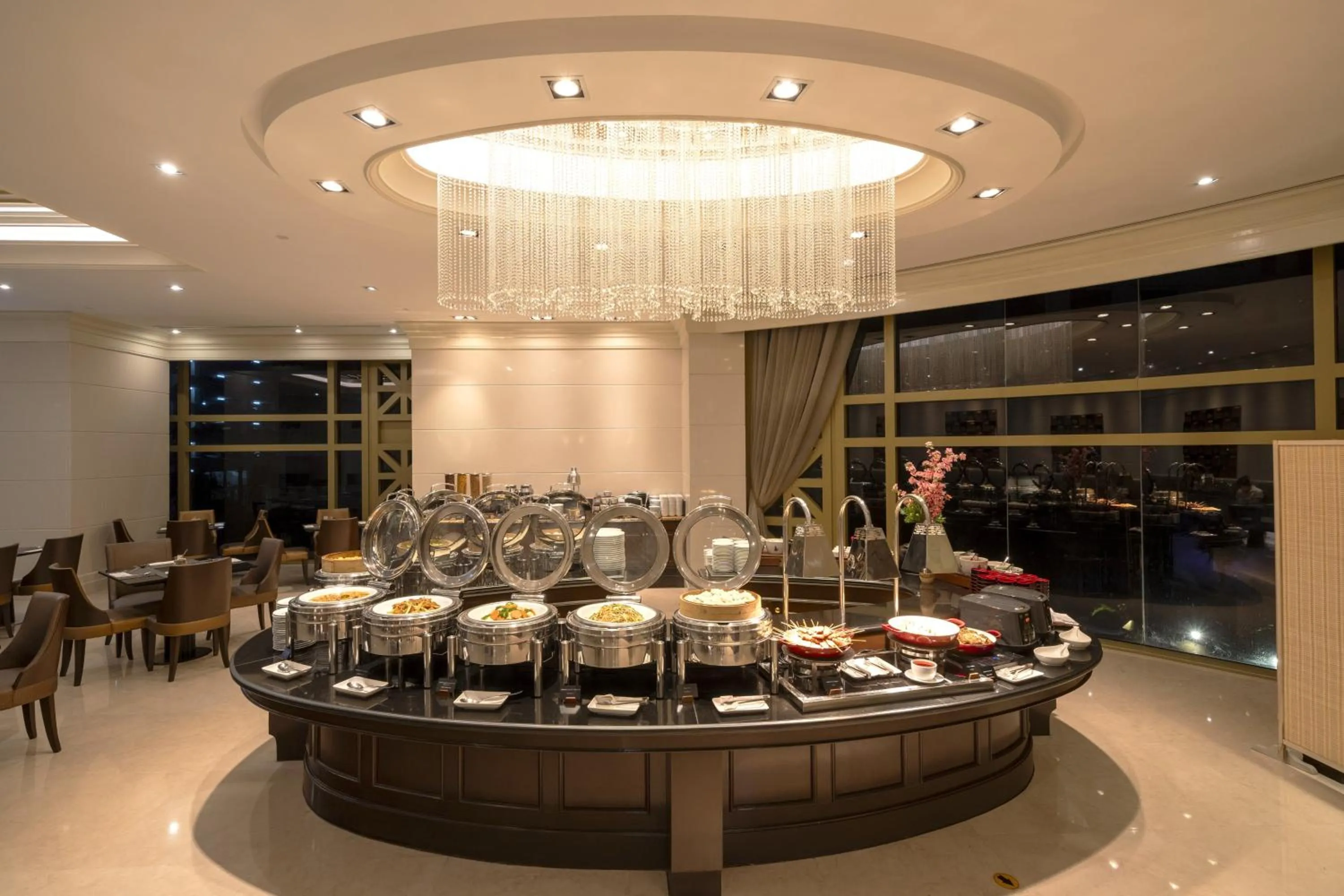 Breakfast in Grande Centre Point Hotel Ratchadamri Bangkok